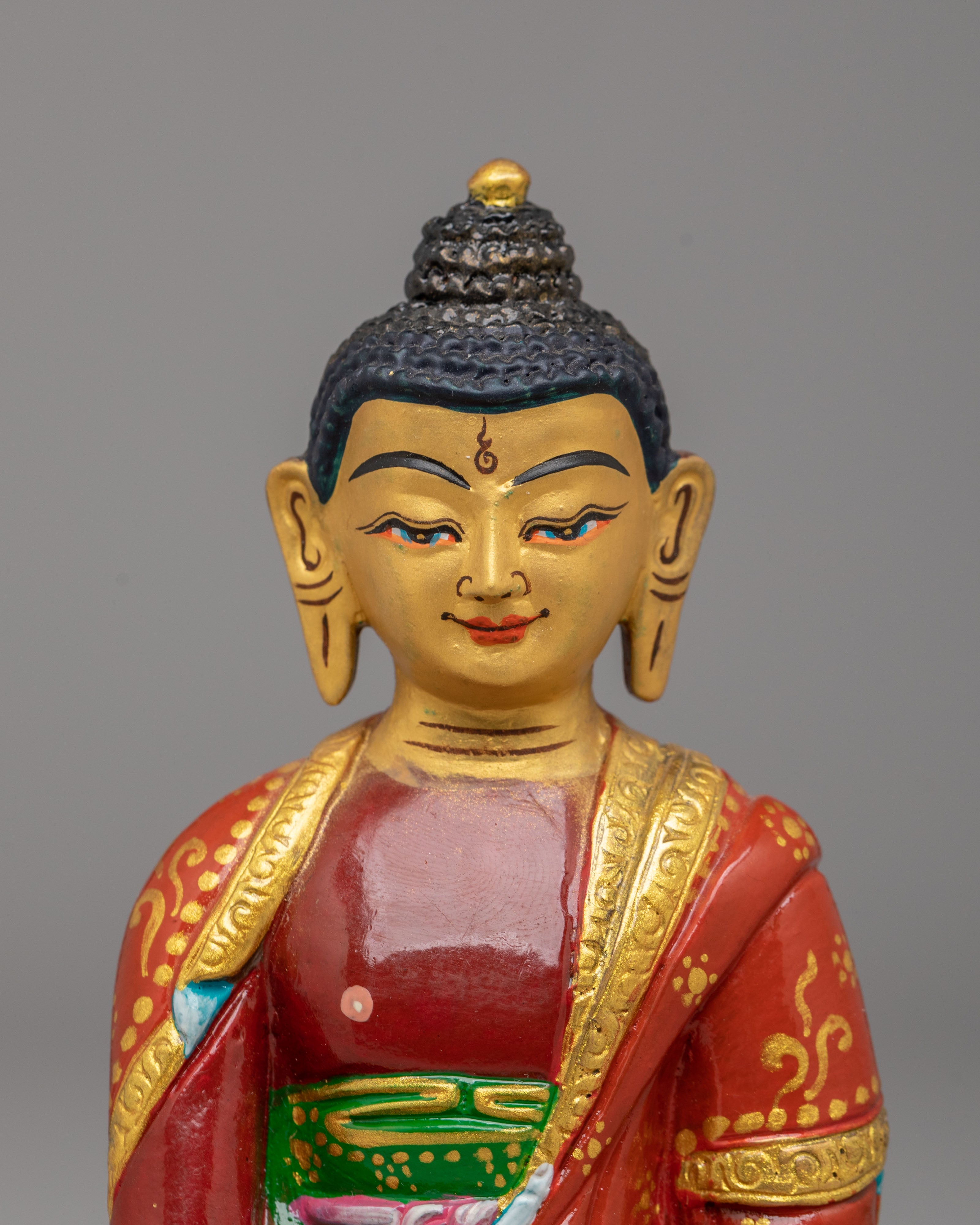 Handmade Three Buddha Set | Shakyamuni, Medicine, and Amitabha Buddhas