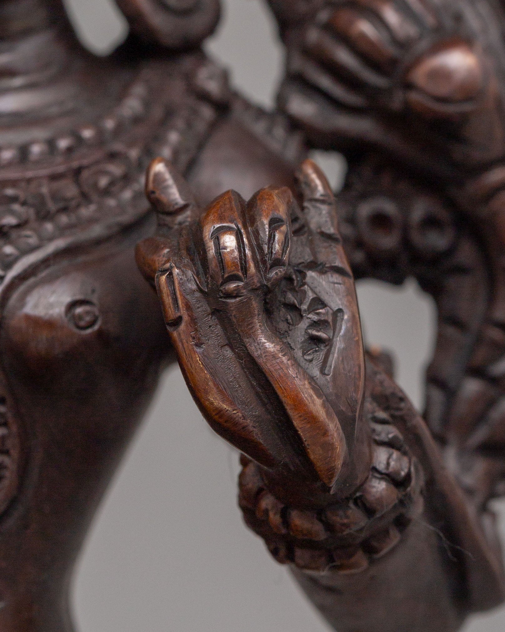Ceremonial Green Tara Shrine Statue | Spiritual Artwork