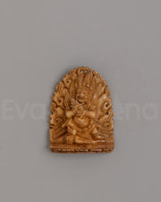 Sacred Mahakala Bone Sculpture 
