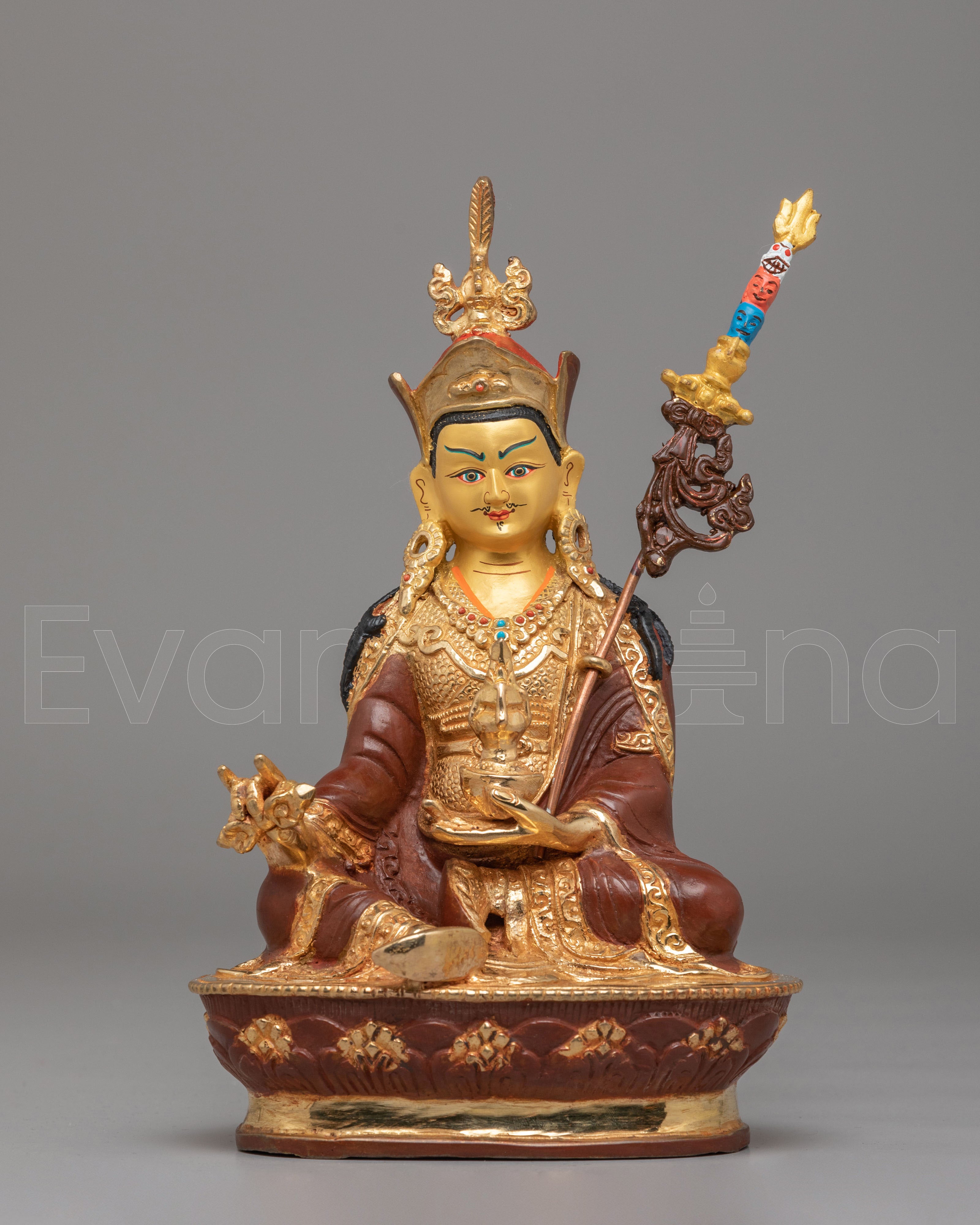 Buddhist Protector Guru Rinpoche Statue
