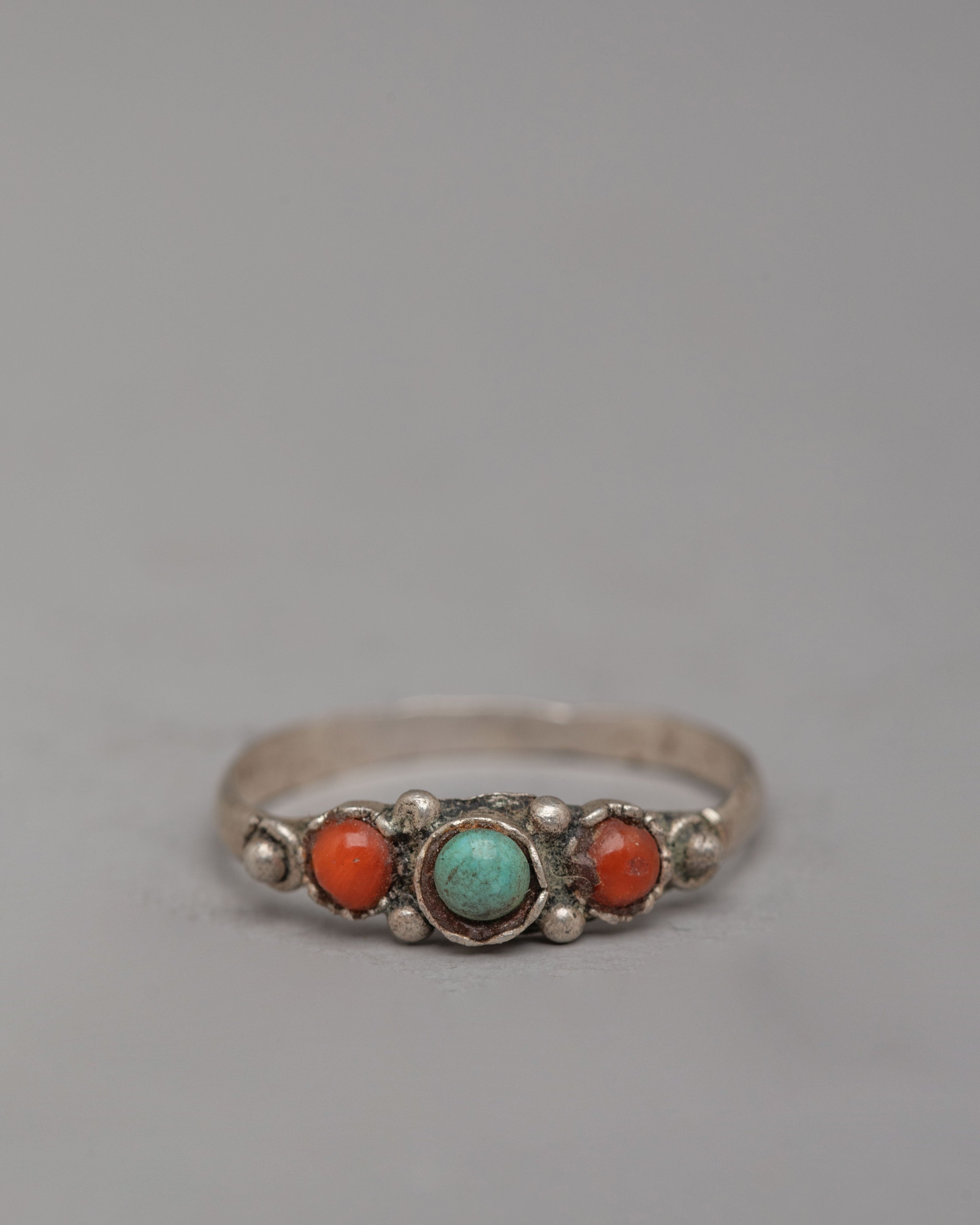 Spiritual Art Ring Set | Handmade Jewelry for Daily Wear