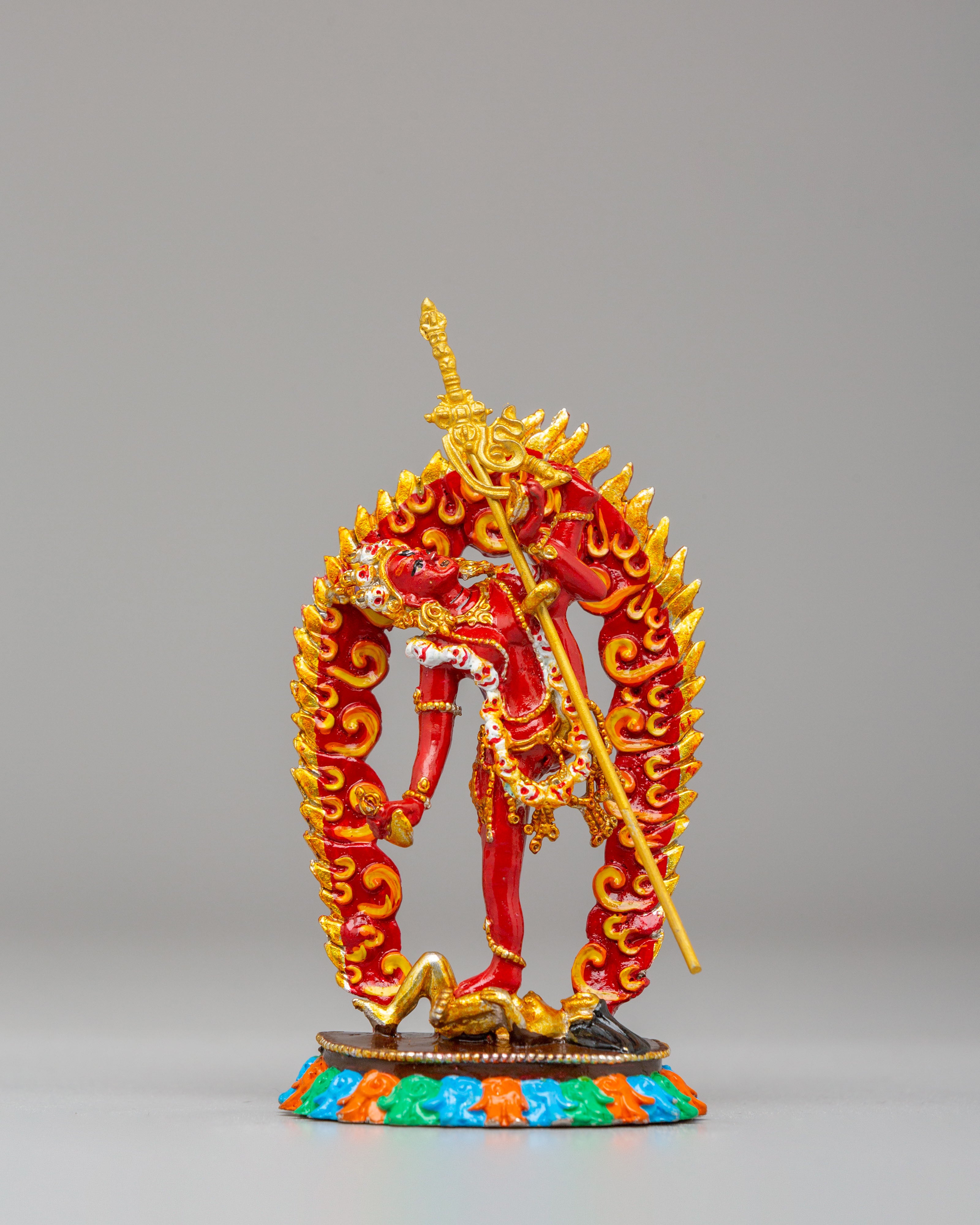 Handcrafted Dakini Statue Set | Tibetan Tantric Deity Figurines