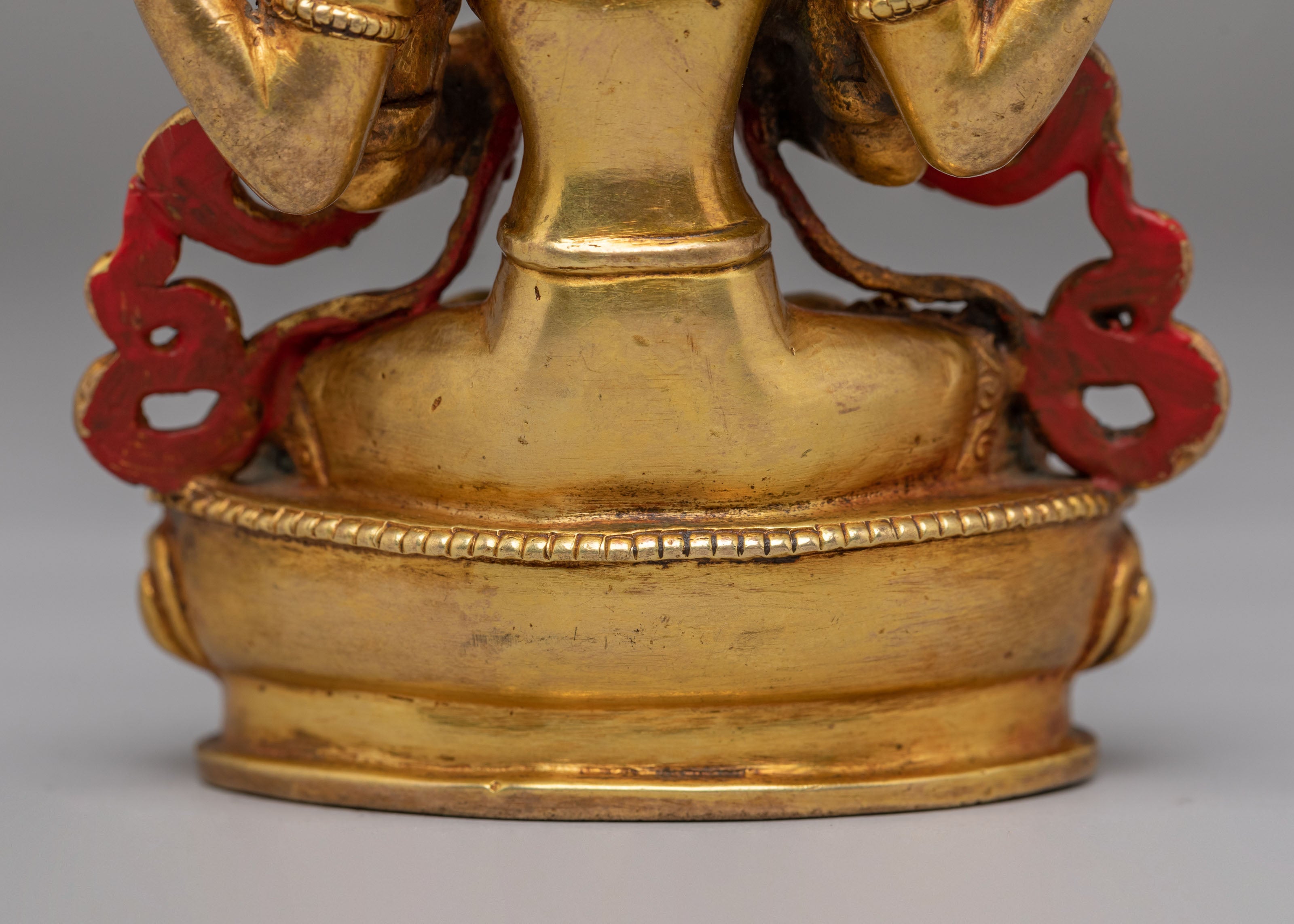 Handmade Compassion Chenrezig Statue | Traditional Tibetan Spiritual Art
