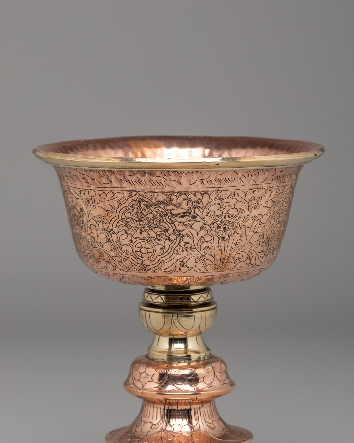 Buddhist Butter Lamp for Ritual | Offering Light to Deities