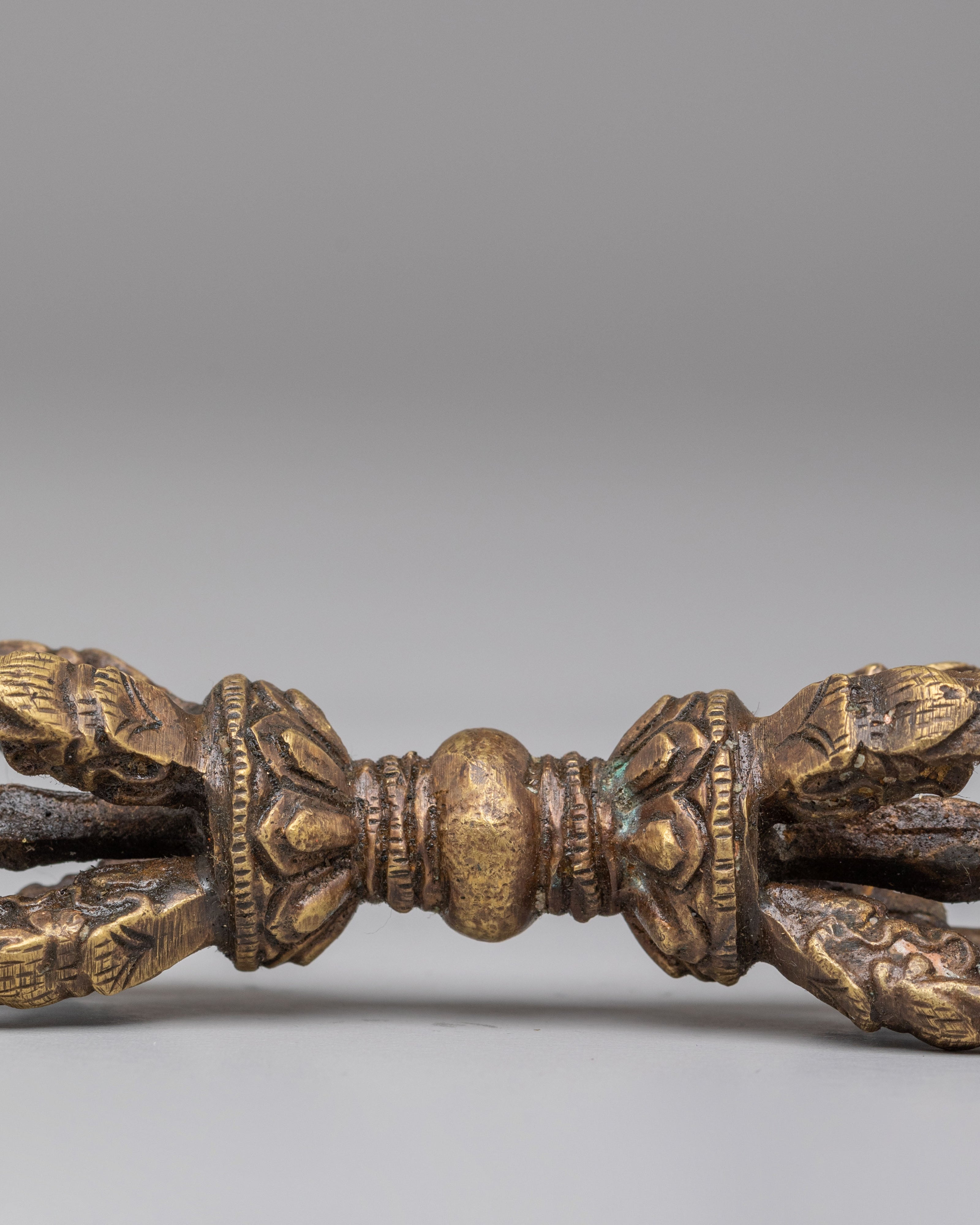Ceremonial Vajra Bell Set | Ritual Bell & Vajra for Meditation