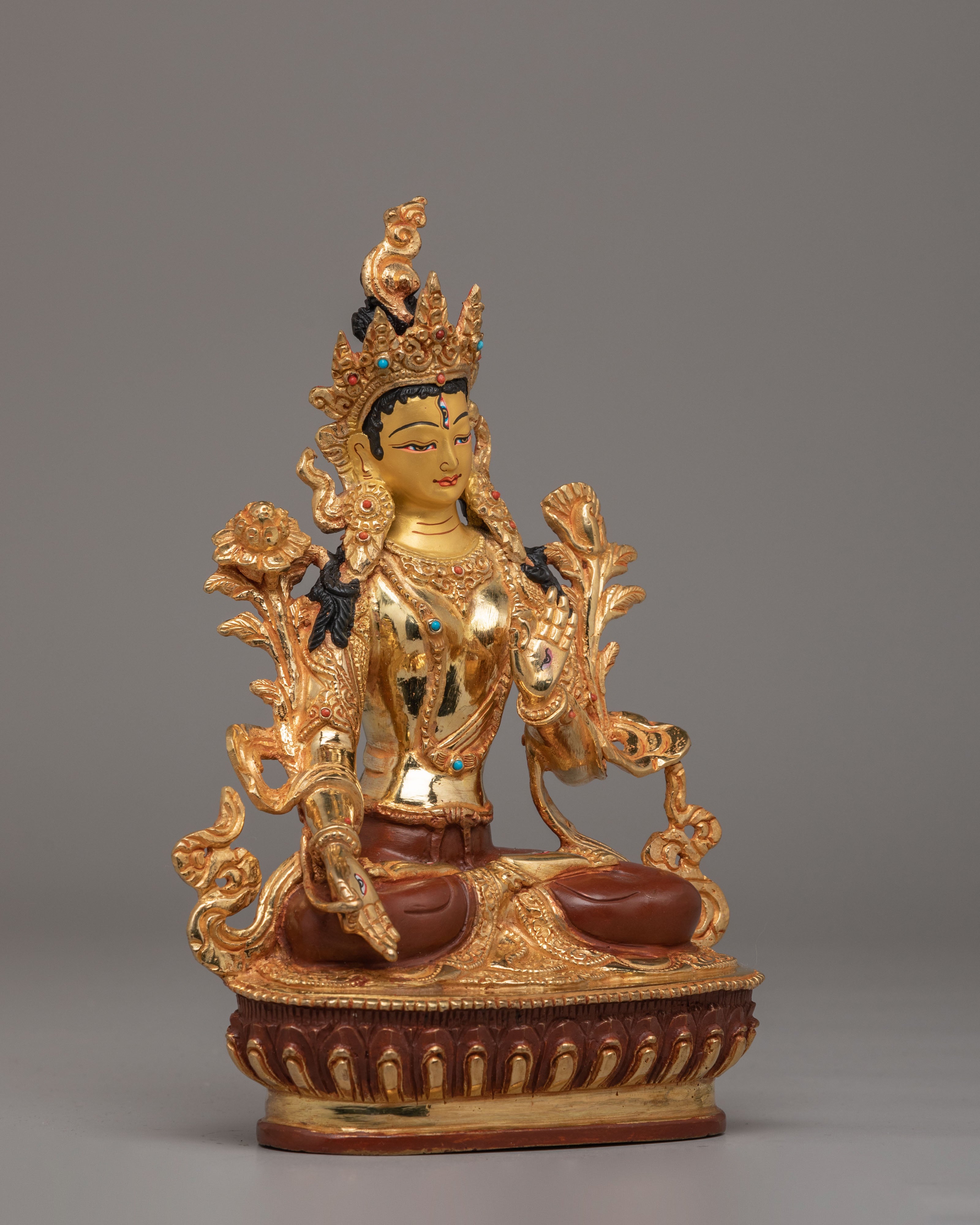 Spiritual White Tara Goddess Statue | Divine Feminine Energy