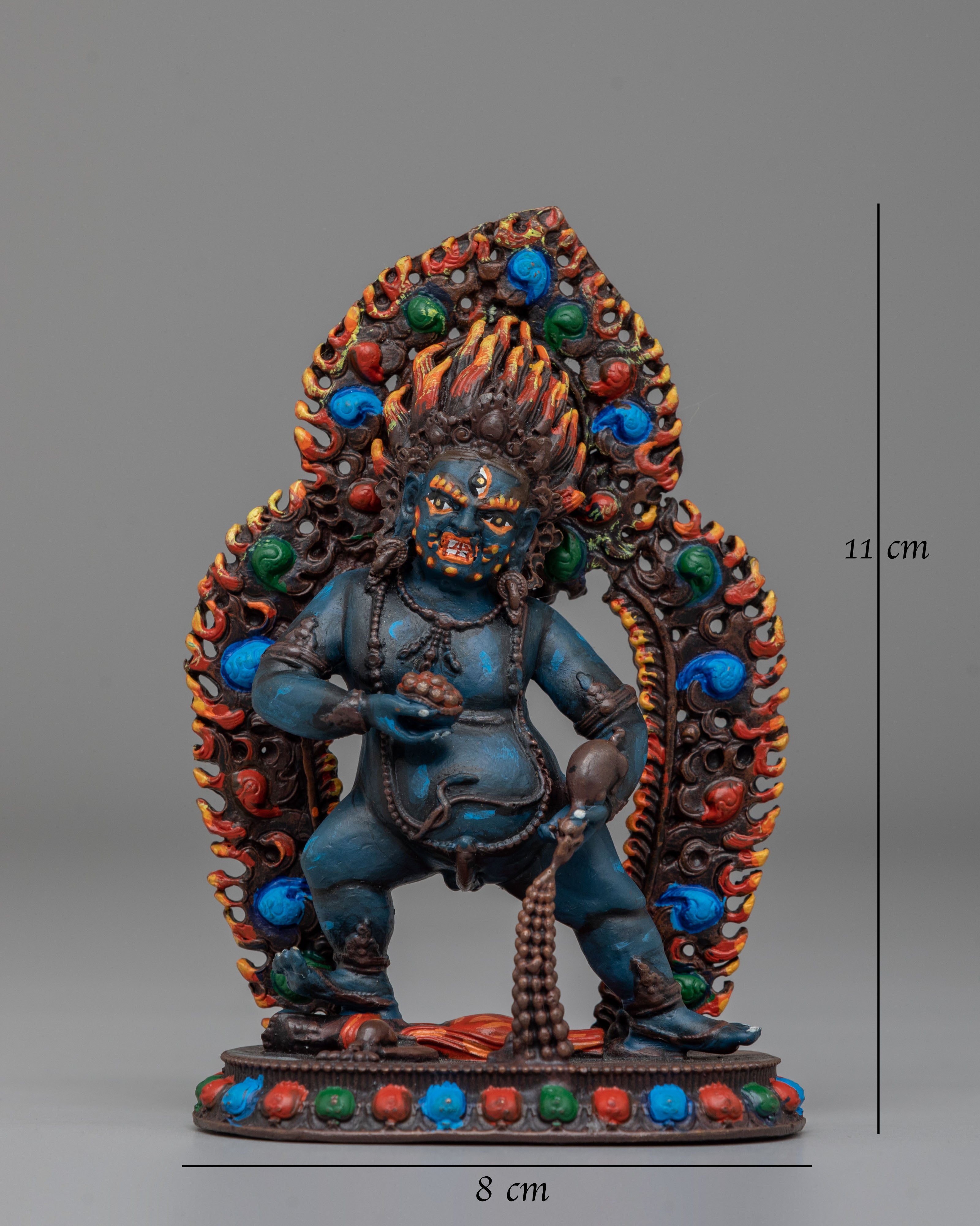 Black Dzambhala Prosperity Statue  | Tibetan Wealth Deity