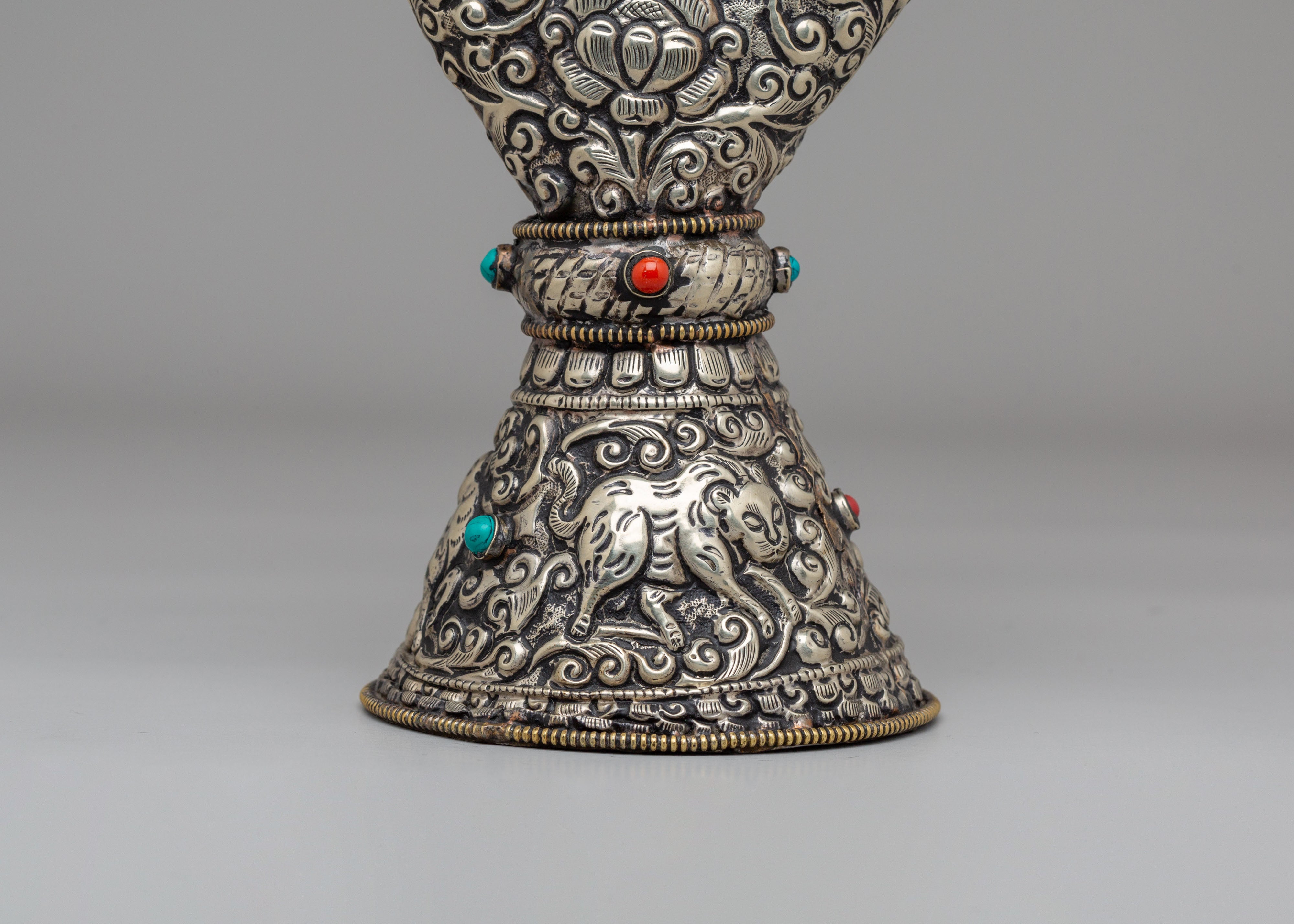 Bishwo Vajra Altar Stamp | Sacred Ritual Tool for Spiritual Practices