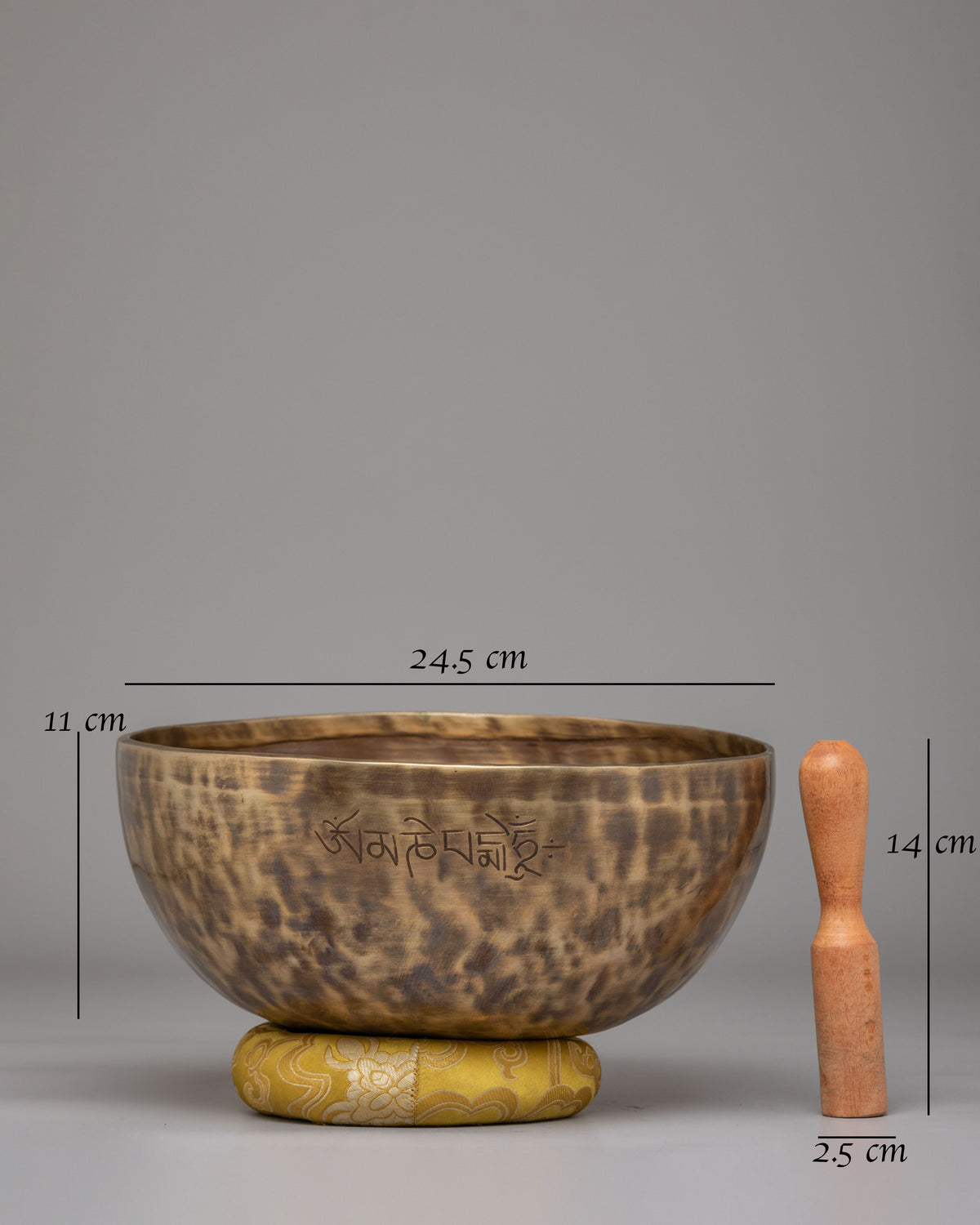 Himalayan Tibetan Singing Bowl | Sacred Buddhist Bowl for Meditation