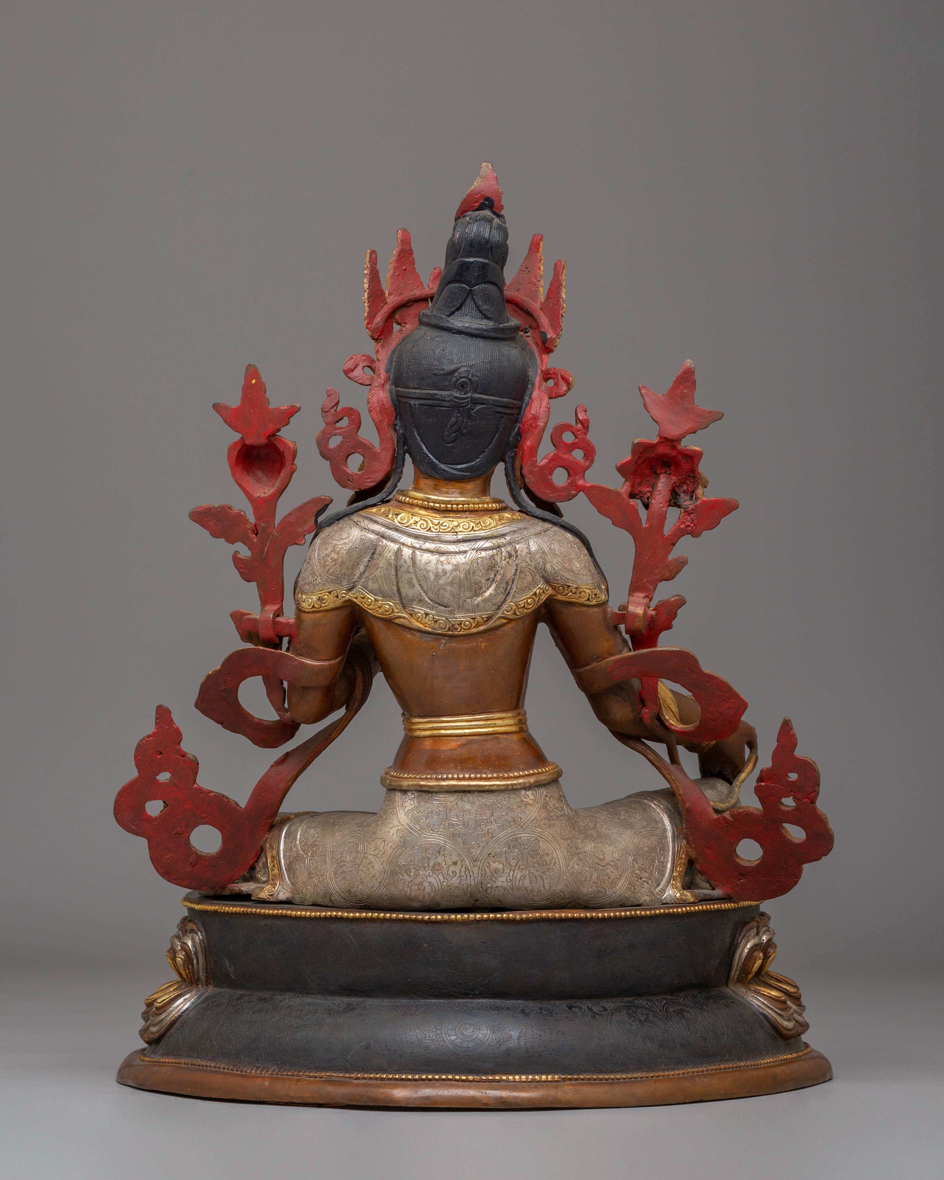 Enlightened Compassion Green Tara Statue | Green Tara Statue for Altar
