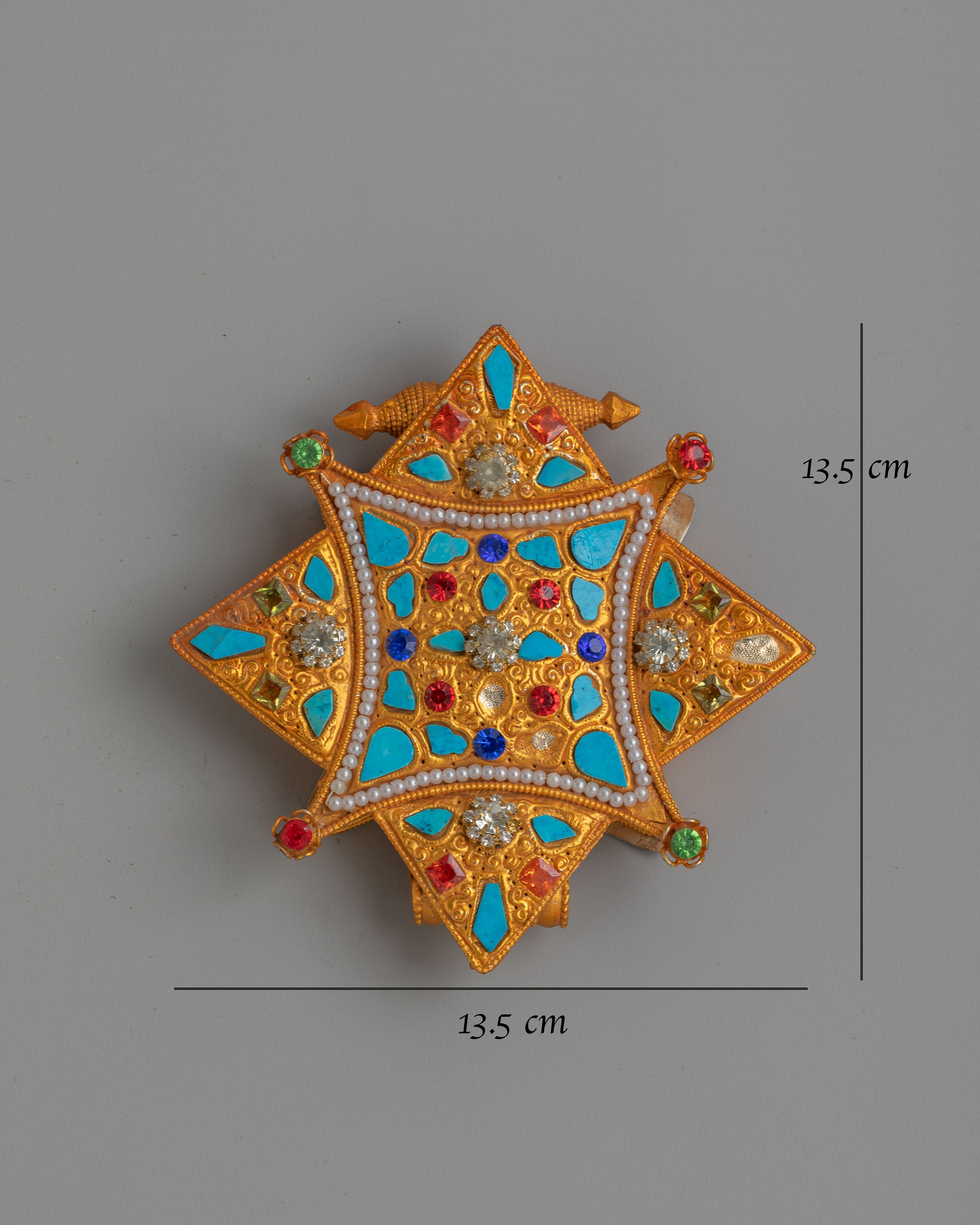 Sacred Himalayan Ghau Box Locket | A Symbol of Spiritual Protection