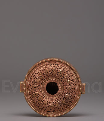 Tibetan Copper Ghau Box
