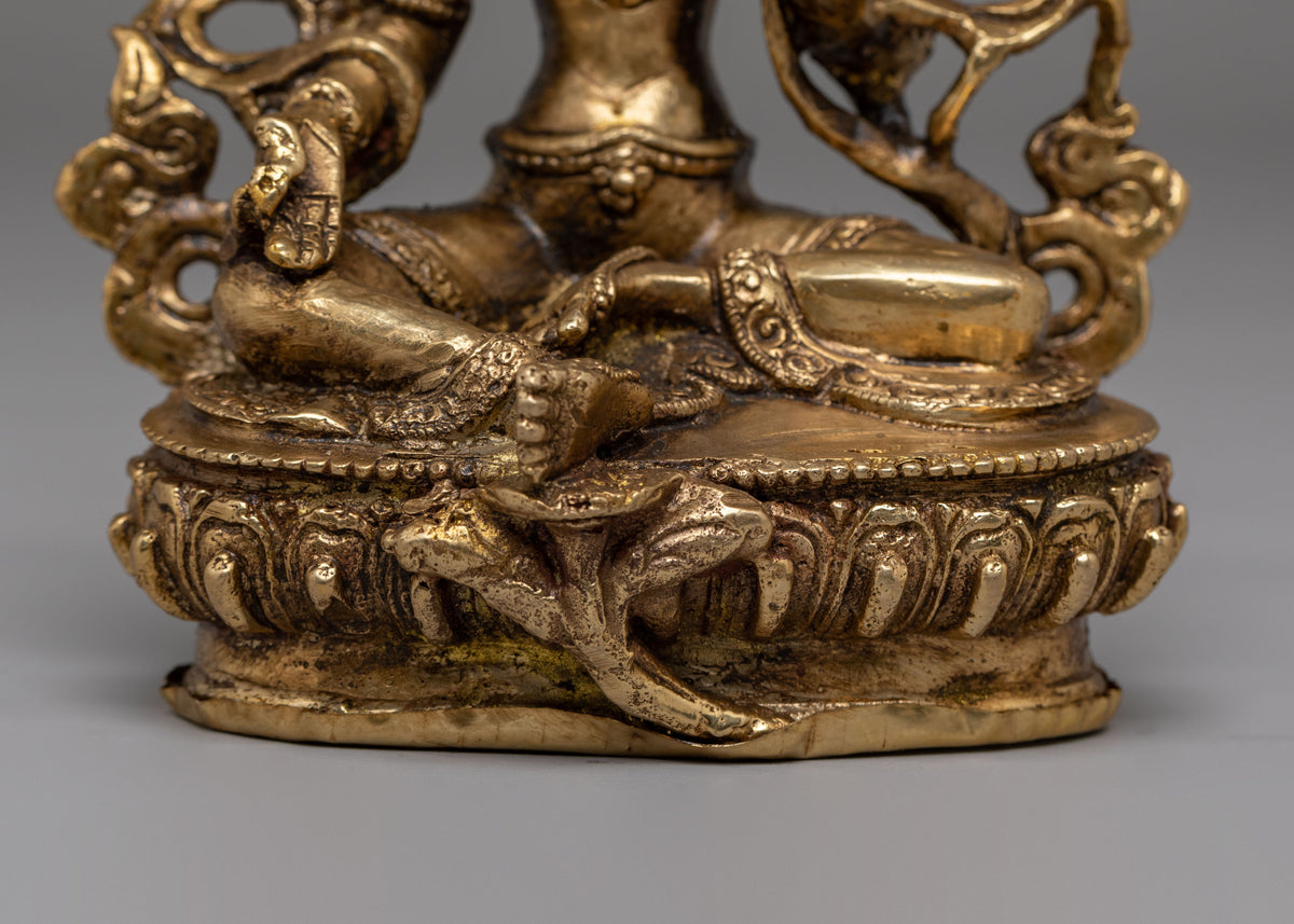 Spiritual Green Tara Buddhist Sculpture | Mother of Liberation