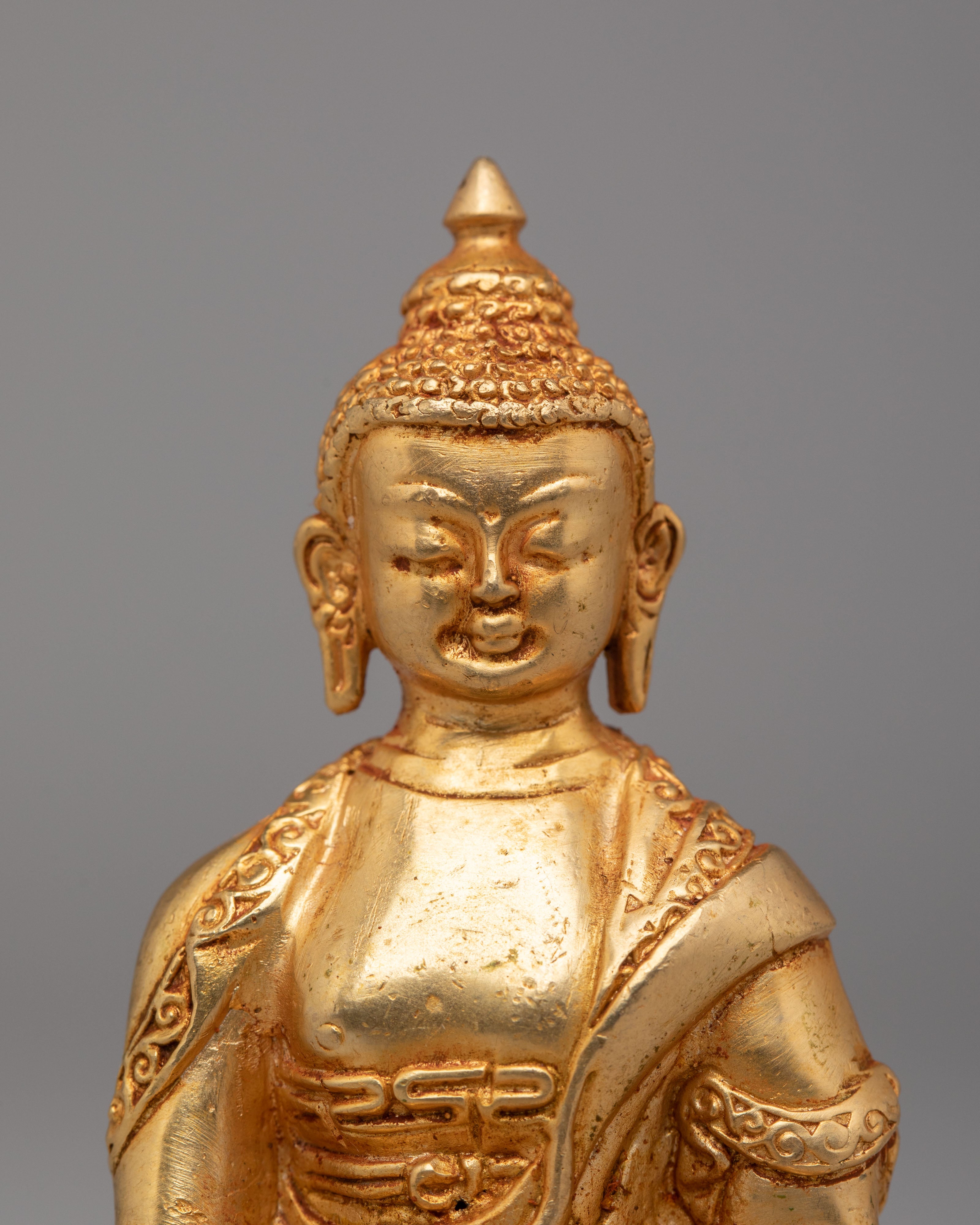 Traditional Shakyamuni Buddha Sculpture | Buddhist Figure