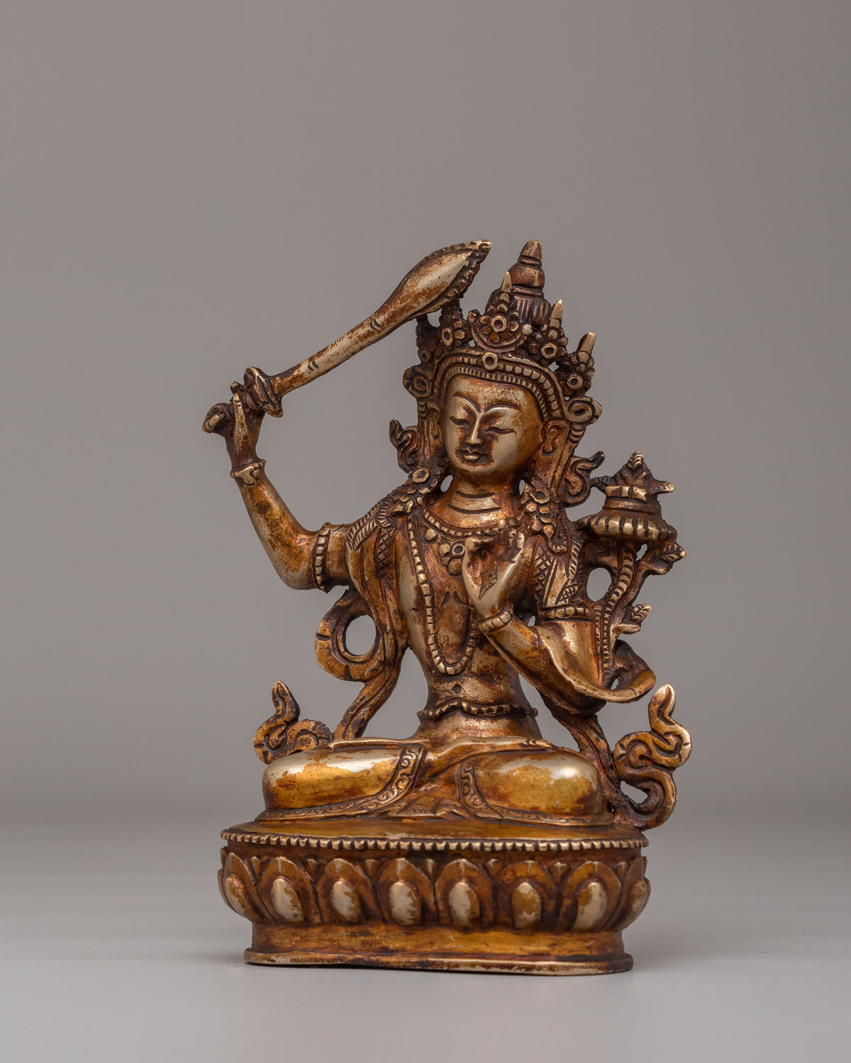 Manjushri Bodhisattva Figurine | Symbol of Knowledge