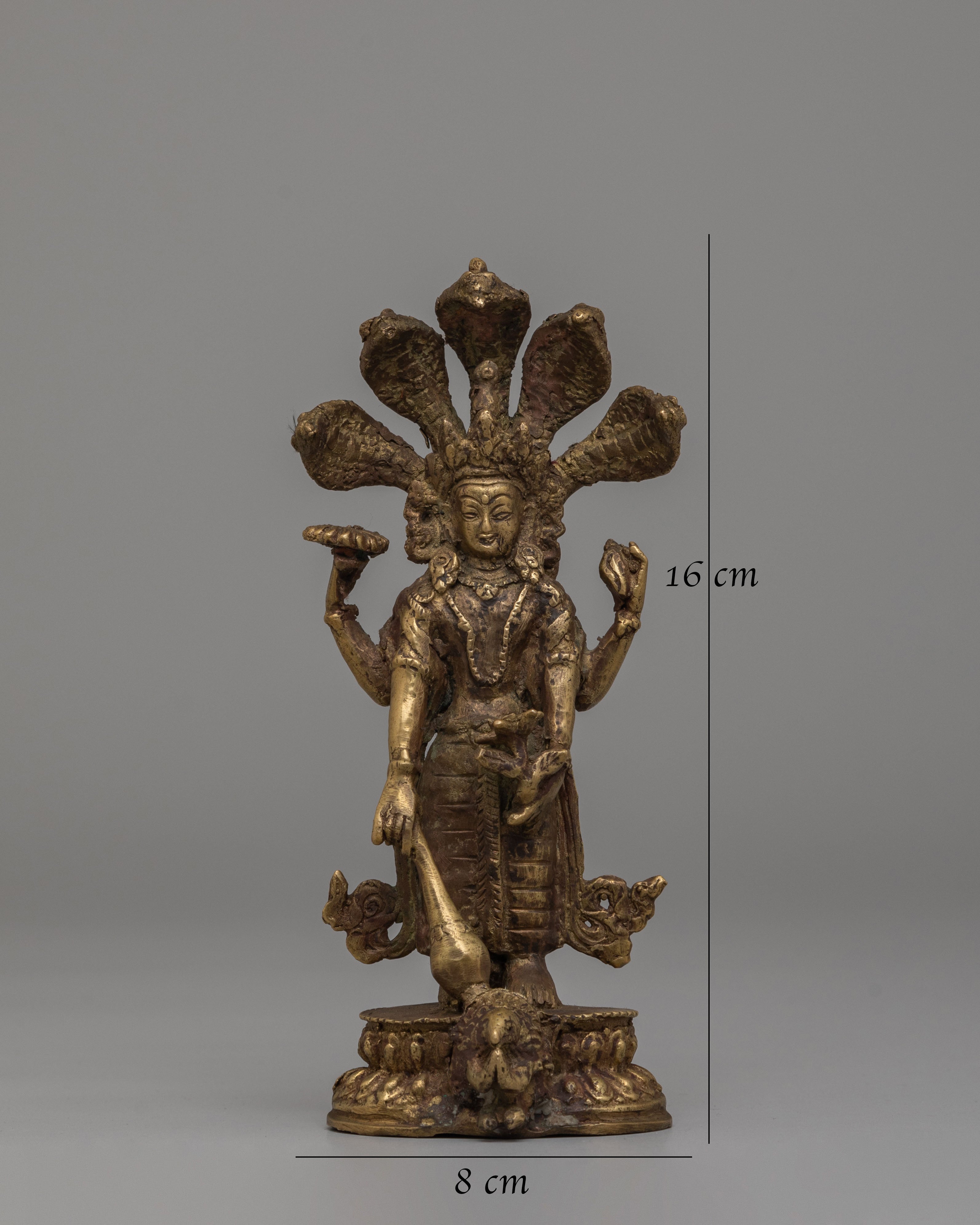 Sacred Vishnu Statue | Hindu Deity Figurine