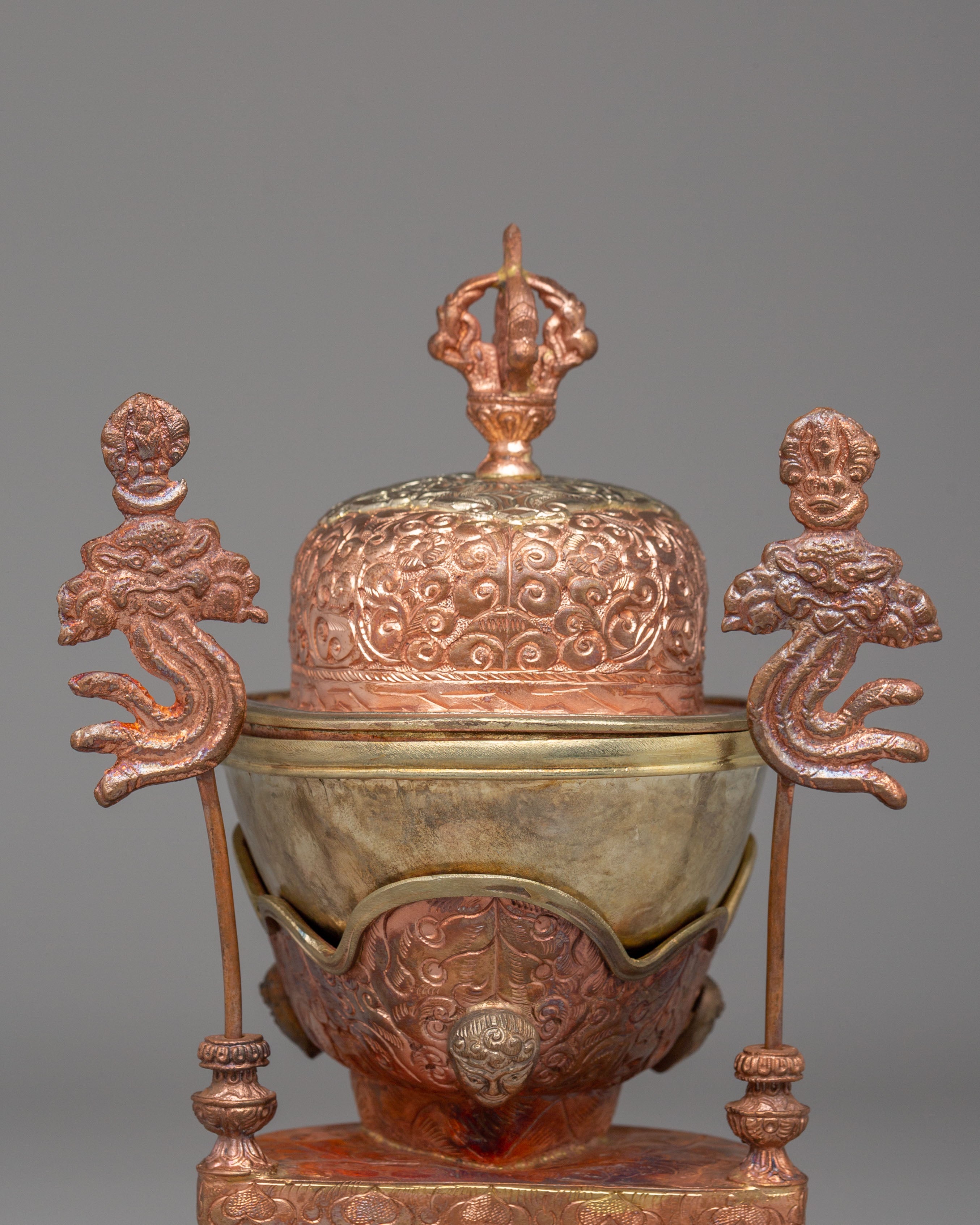 Handmade Kapala Set for Ritual | Tantric Offering Vessel