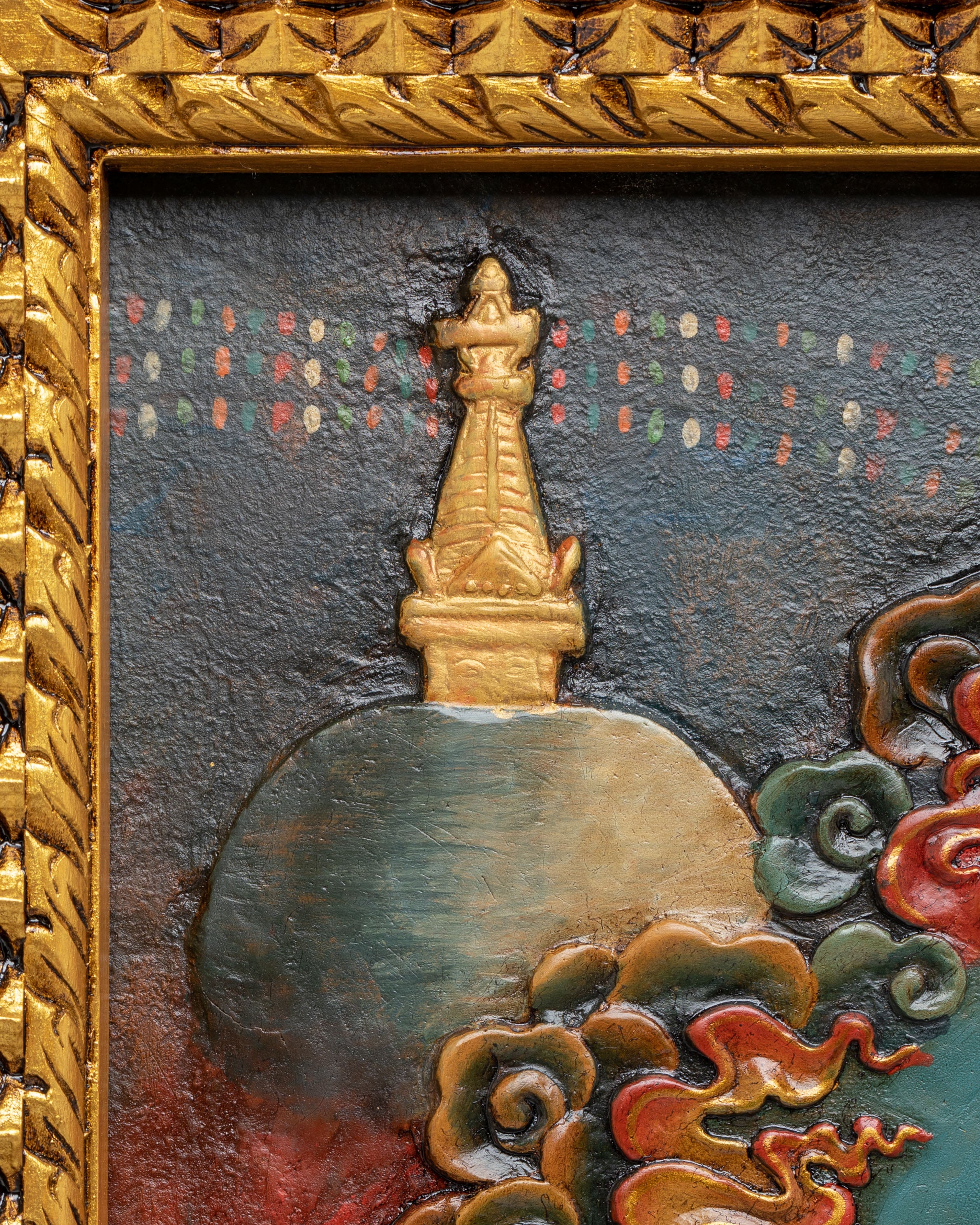 Tibetan Kalachakra Wall Hanging | Symbol of Timeless Wisdom and Spiritual Harmony