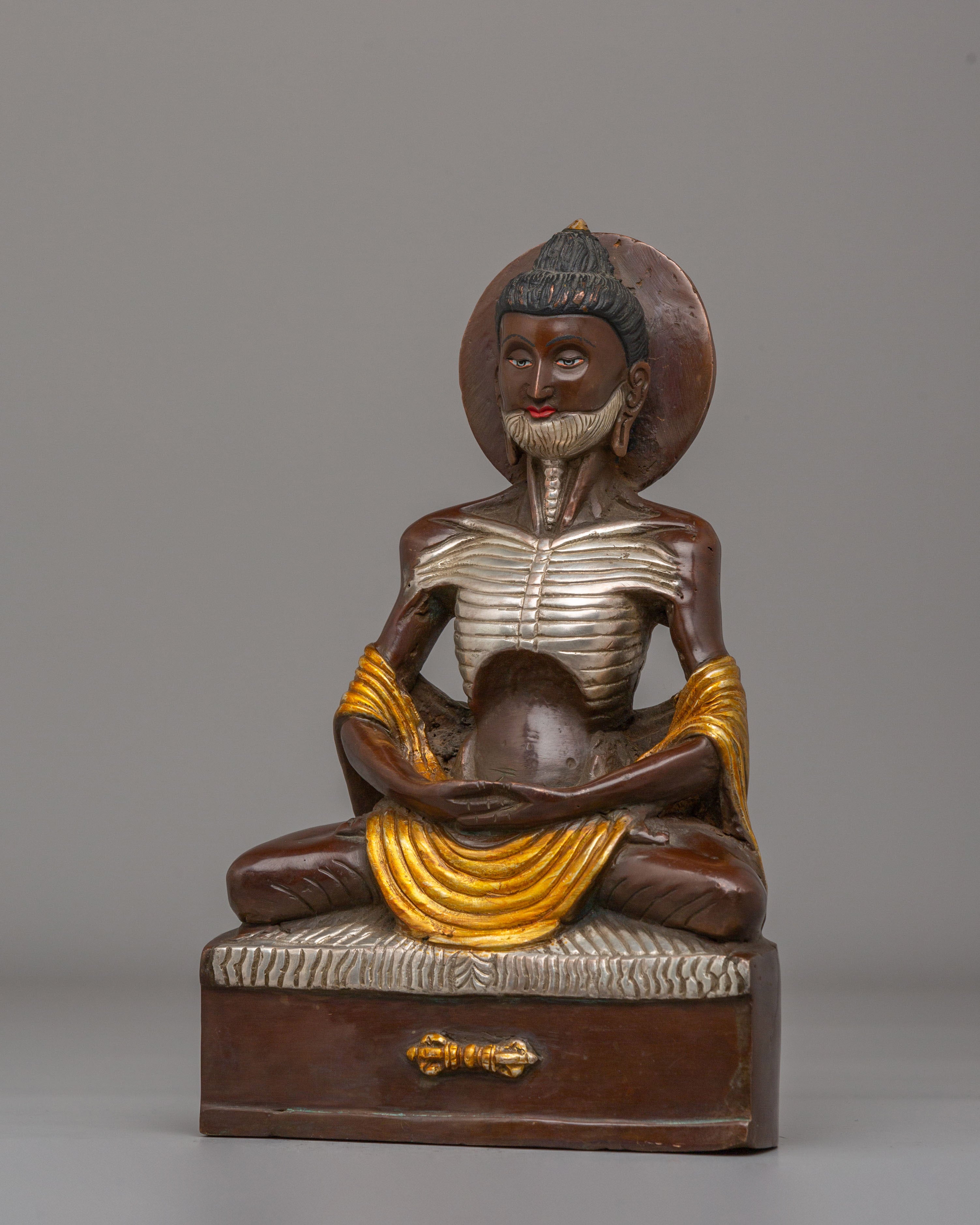 Spiritual Fasting Buddha Altar Statue | Symbol of Purity & Devotion