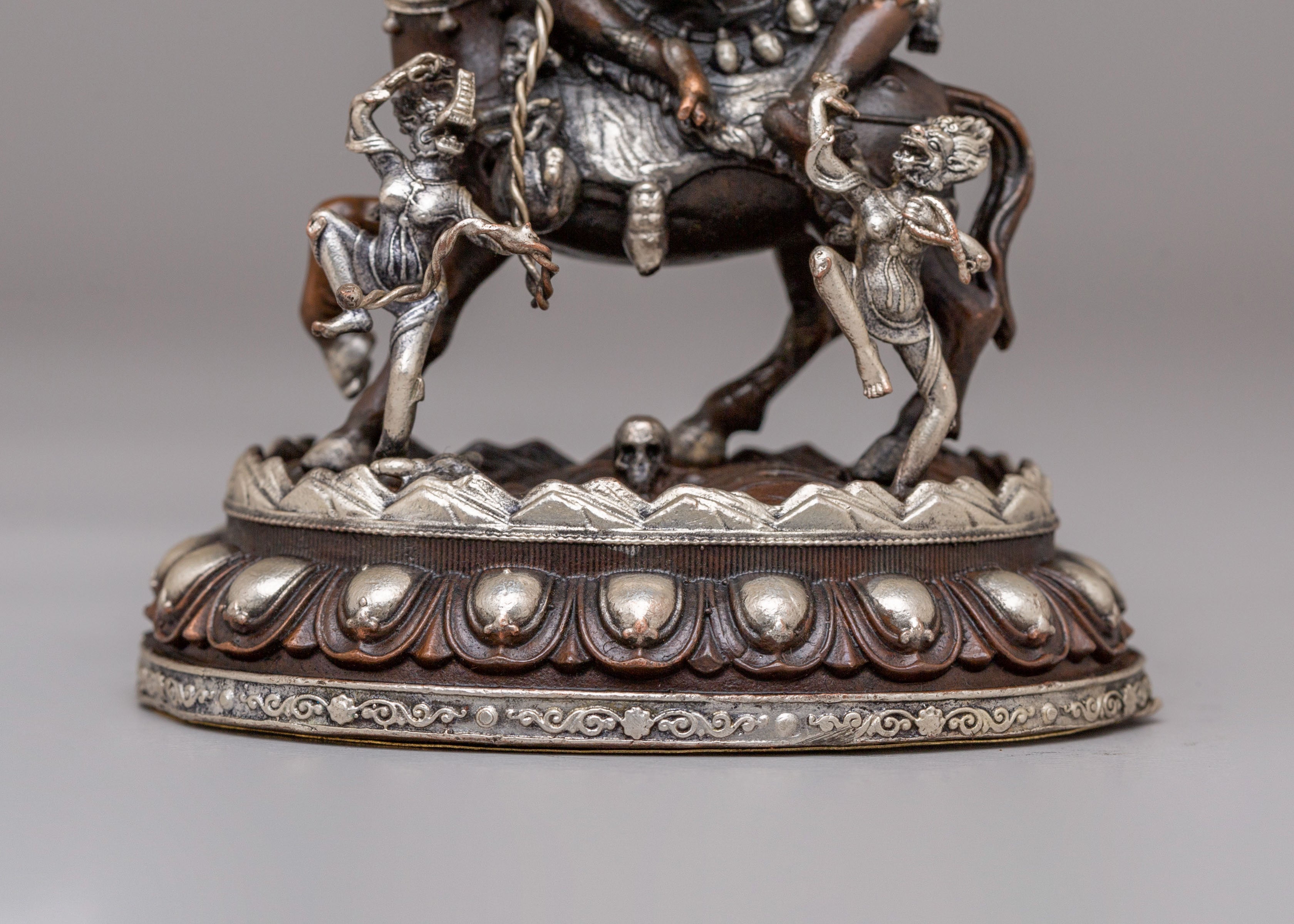 Palden Lhamo Shri Devi Protector Statue | Tibetan Guardian Deity