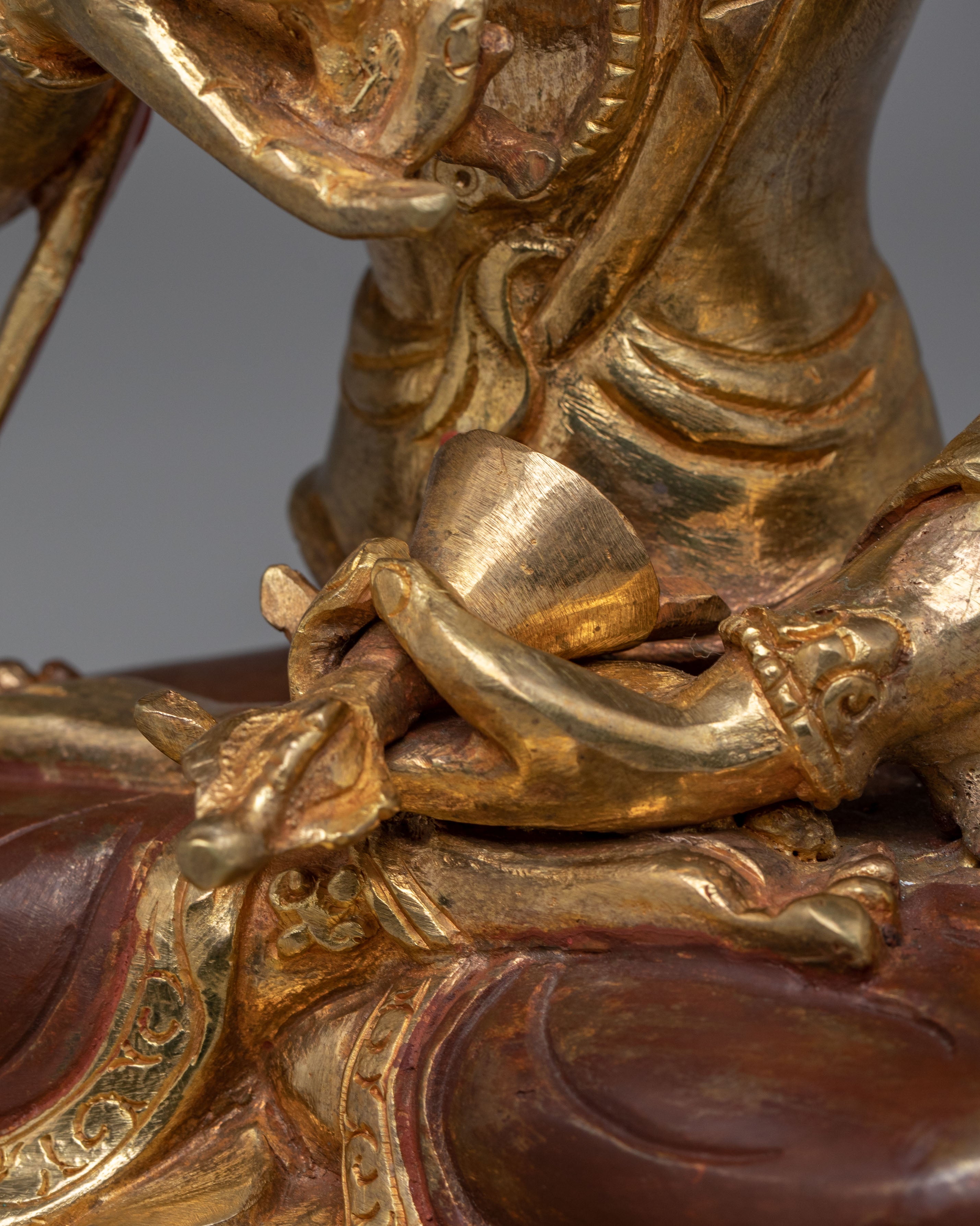 Sacred Vajrasattva Buddha Purification Statue | Tibetan Buddhist Artwork