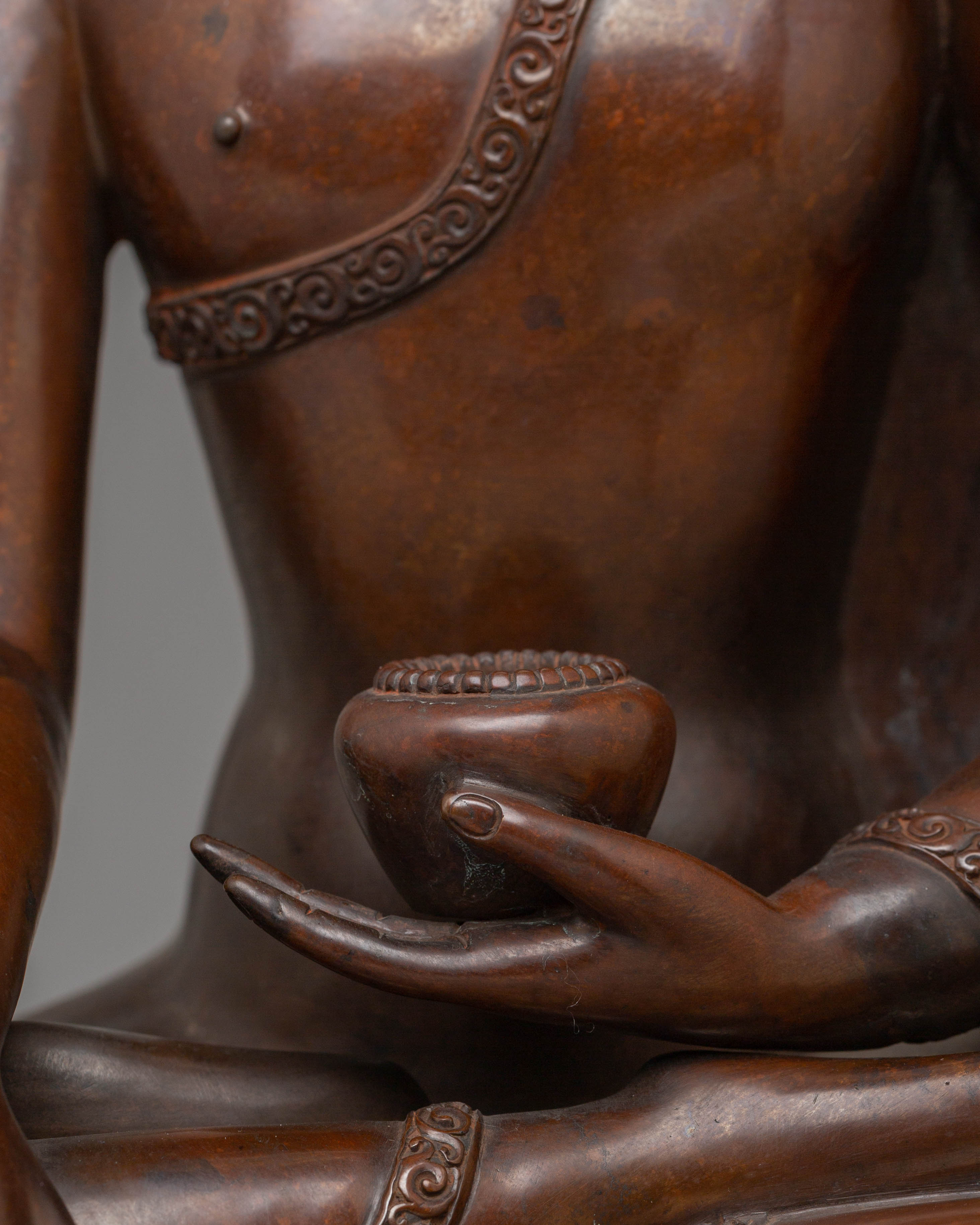 Handmade Tibetan Shakyamuni Buddha | Gautama Buddha Sculpture