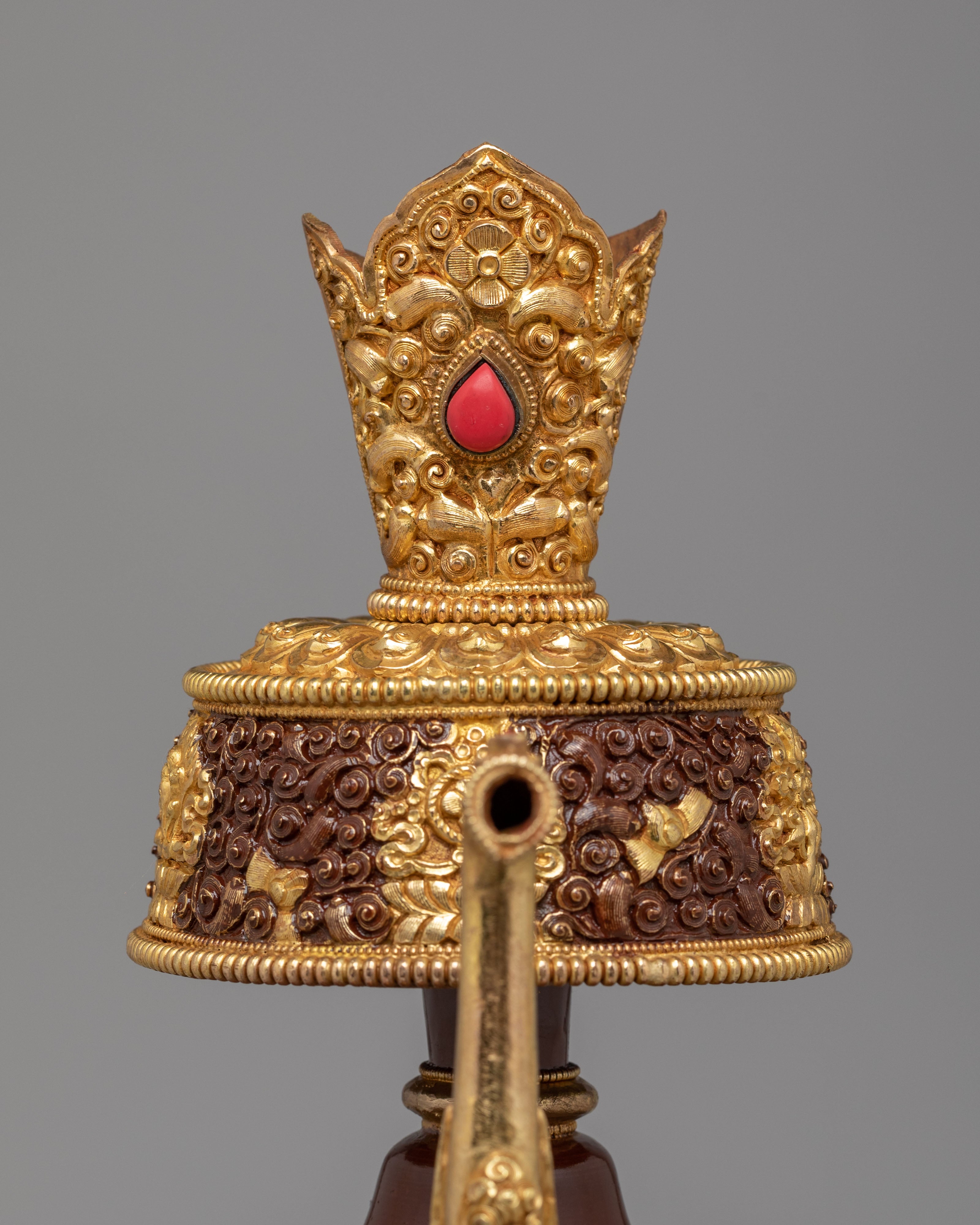 Tibetan Altar Bhumba Set | Copper Body Bhumba Set