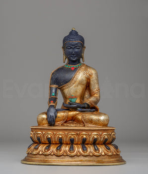 Handmade Shakyamuni Buddha Statue of Knowledge and Power