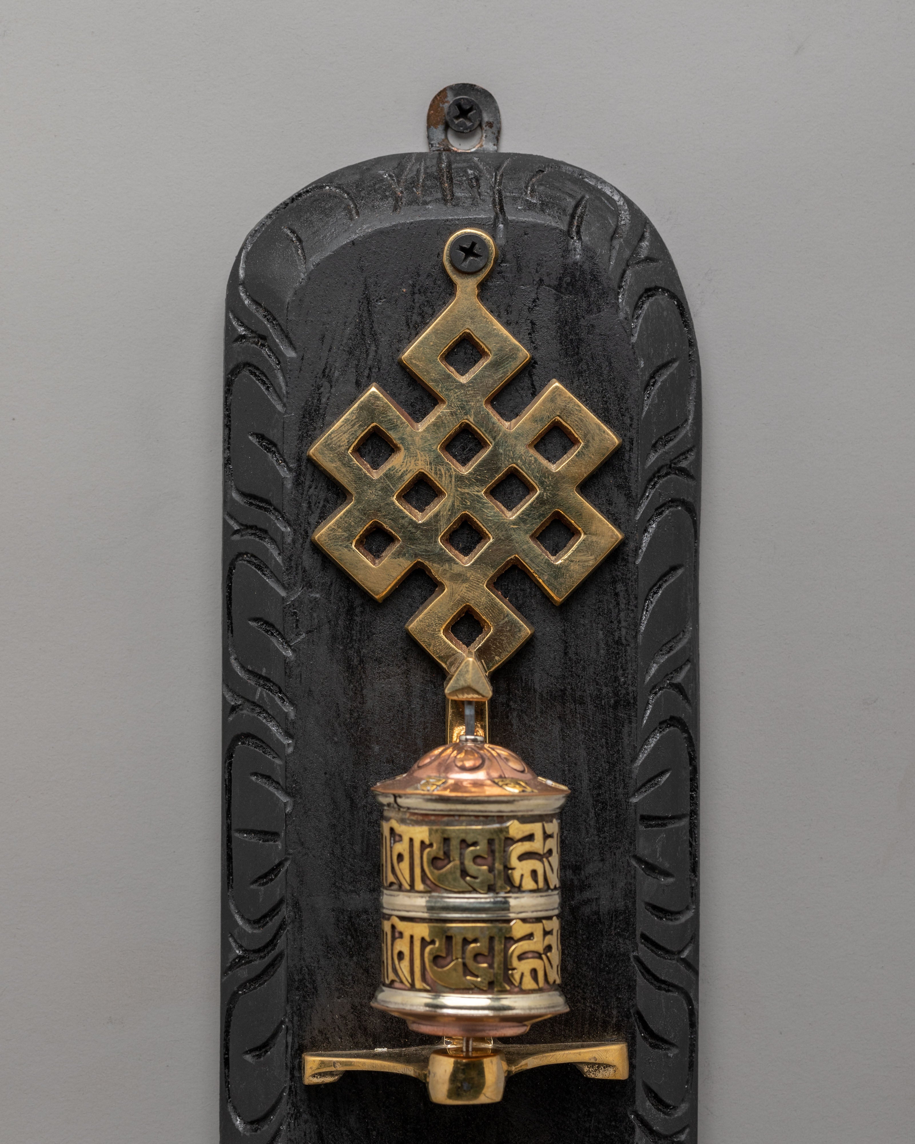 Handmade Himalayan Prayer Wheel | Sacred Tibetan Mantra Spinner
