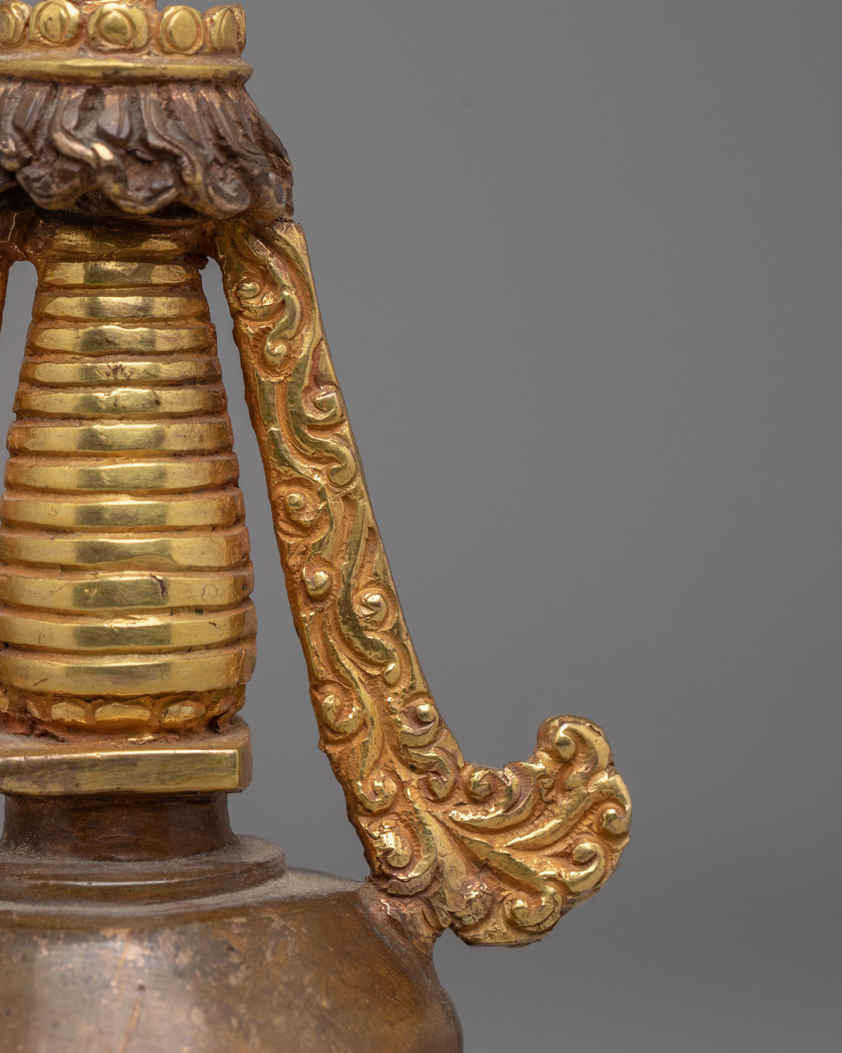 Handcrafted Sacred Parinirvana Stupa | Scared Buddhist Artwork