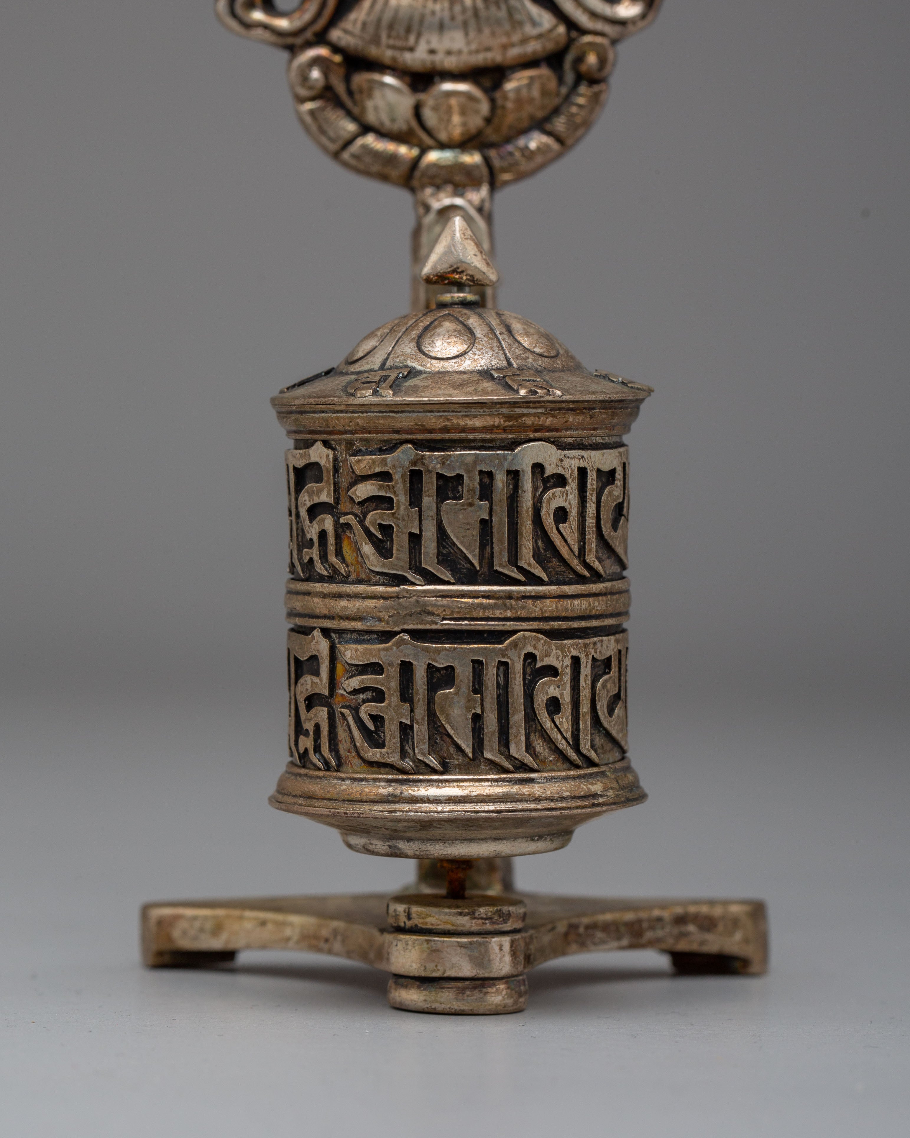 Scared Handmade Prayer Wheel | Tibetan Buddhist Meditation Tool