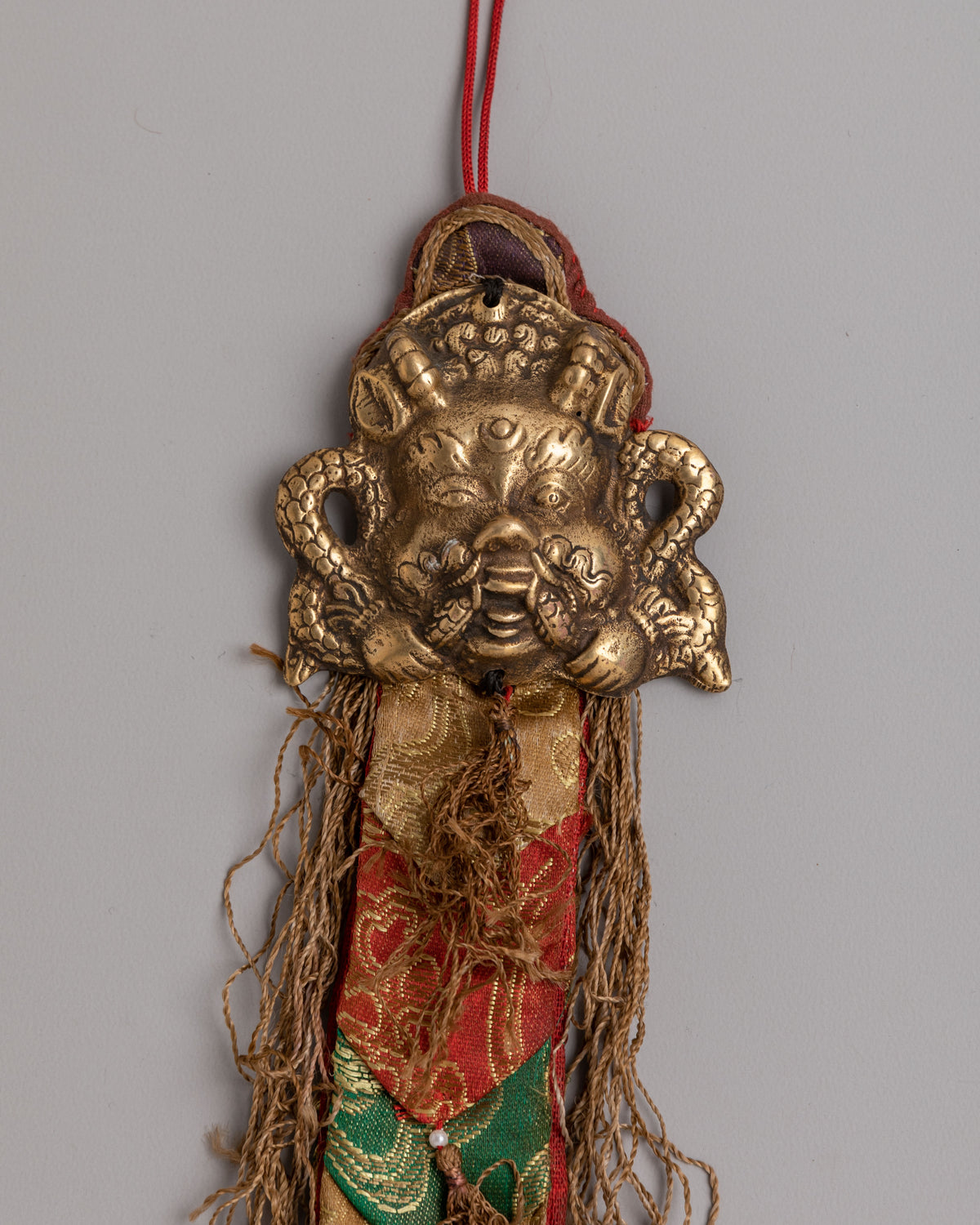 Cheppu Wall Hanging | Traditional Tibetan Brass Ornament