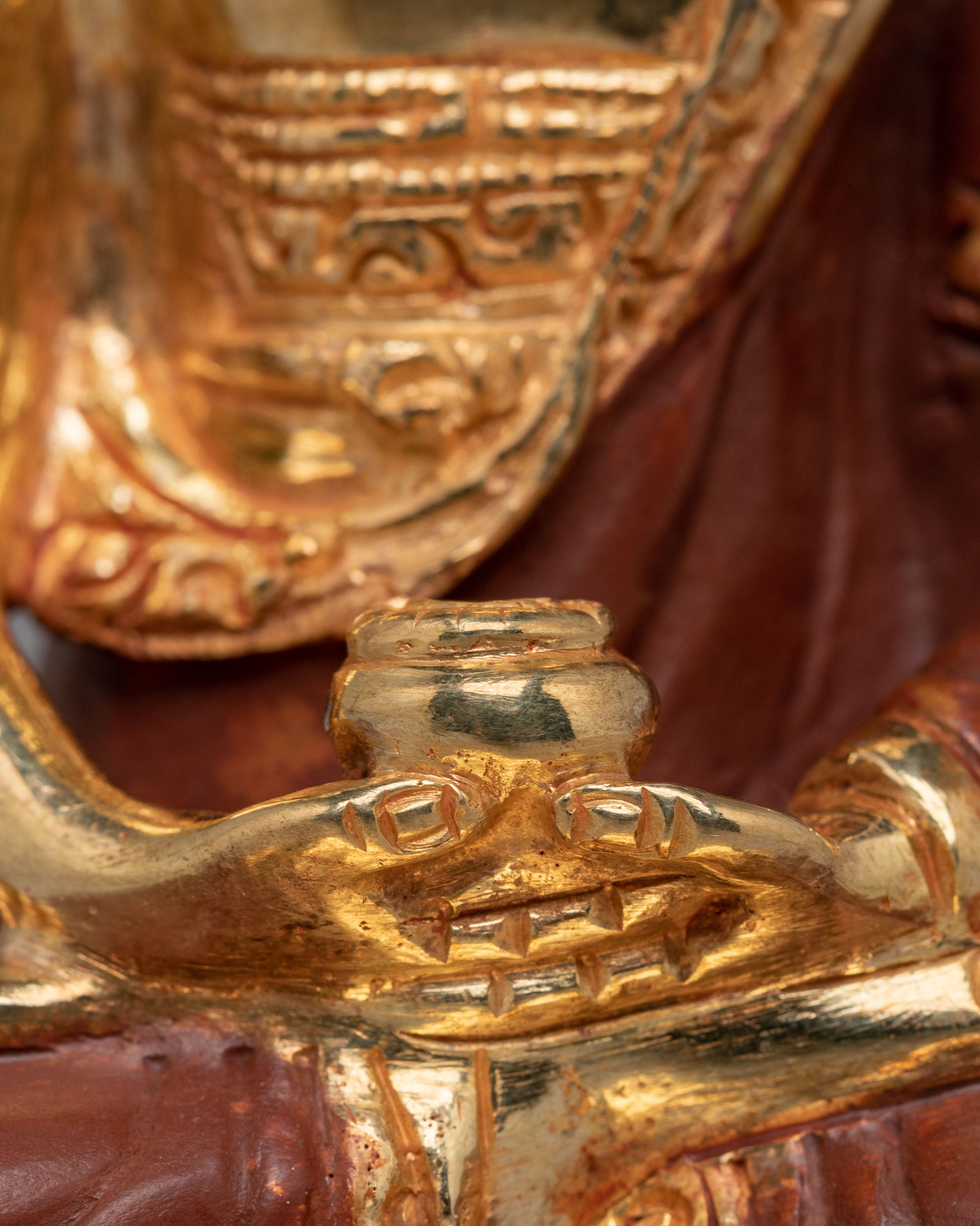 Infinite Light Amitabha Buddha Sculpture | Perfect for Meditation Spaces
