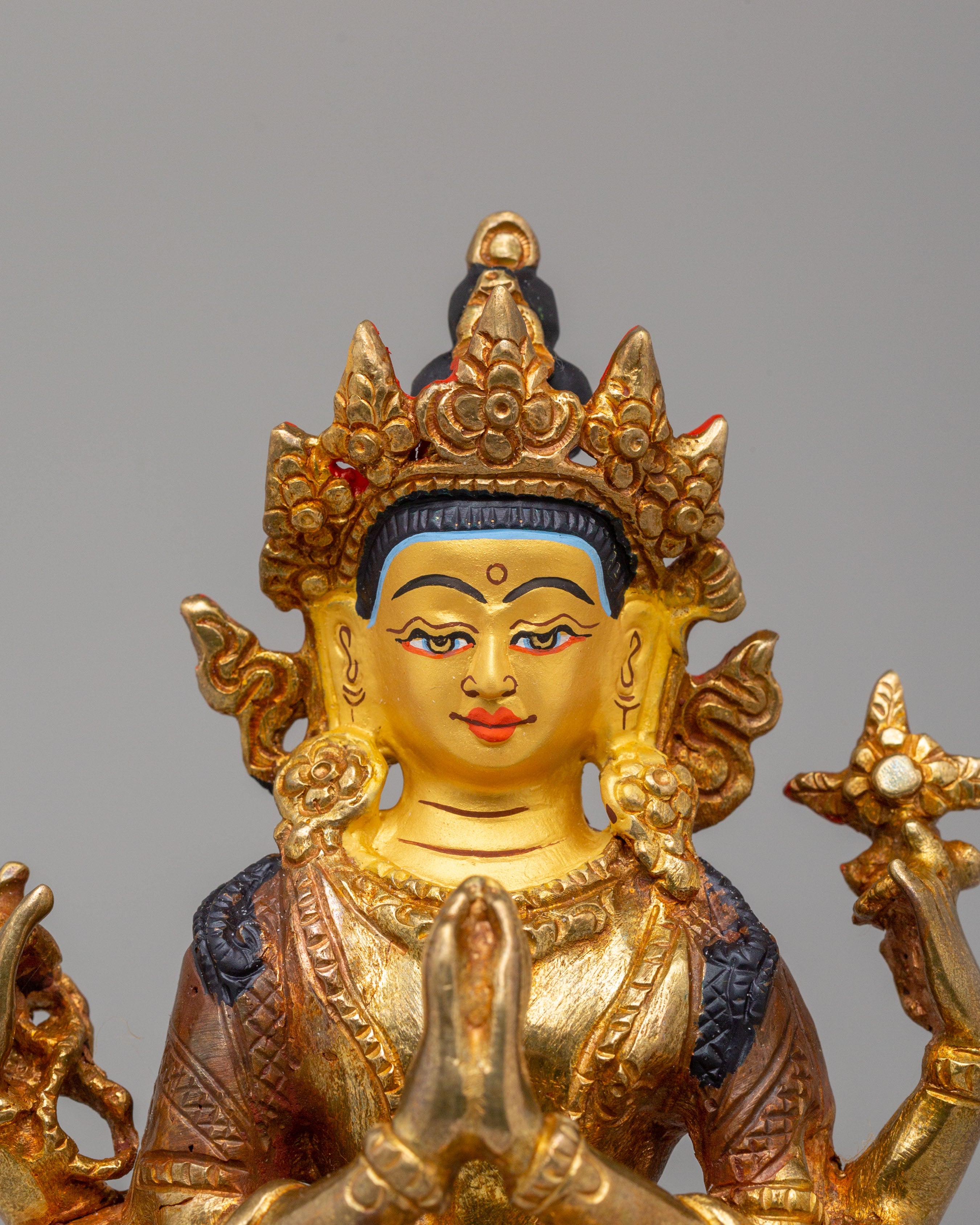 Vajrayana Chenrezig Compassion Statue | A Symbol of Infinite Love and Wisdom