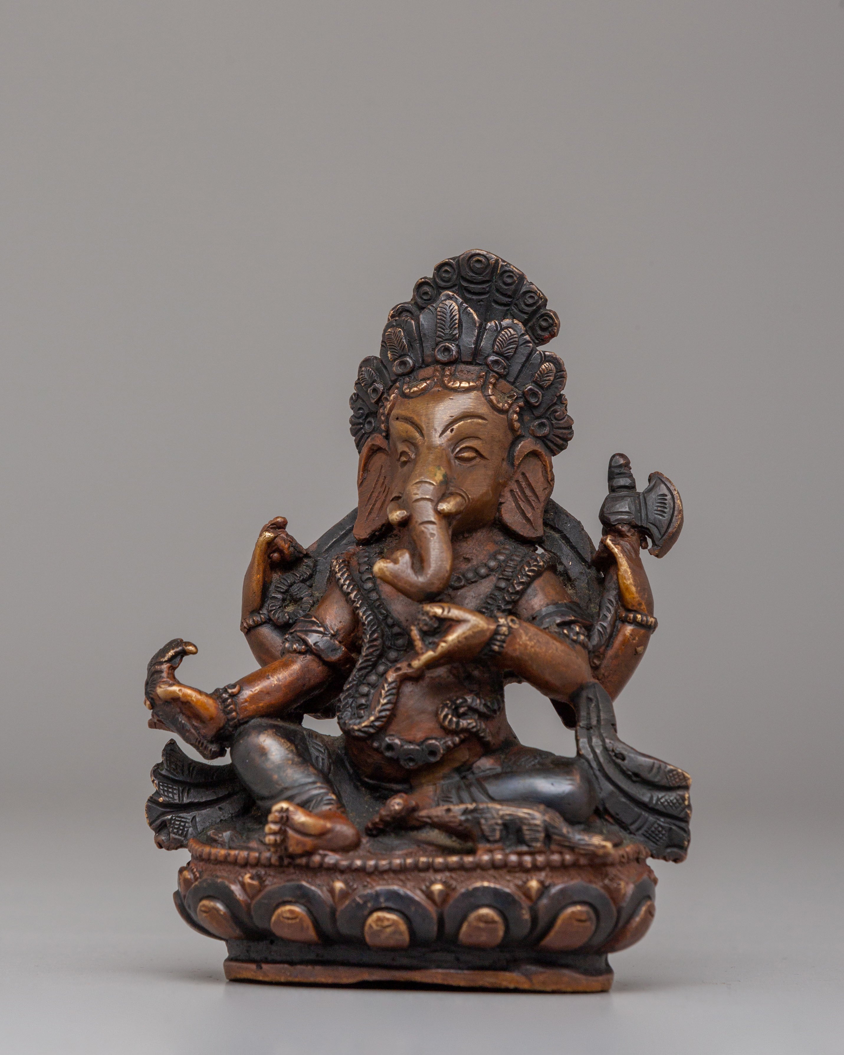 Handmade Lord Ganesh Statue for Prosperity | Handcrafted Spiritual Idol