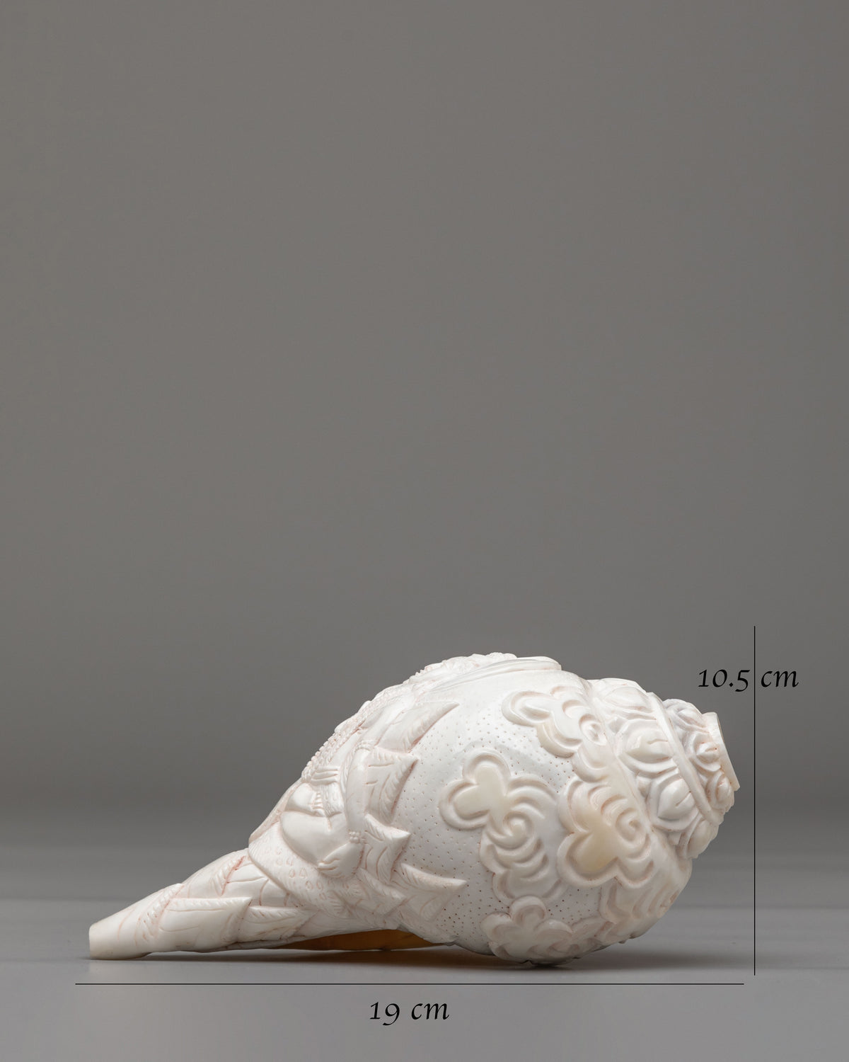 Lord Shiva Ritual Conch Shell | Spiritual Home Decor