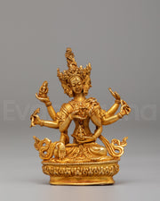 Buddhist Protective Goddess Namgyalma Statue