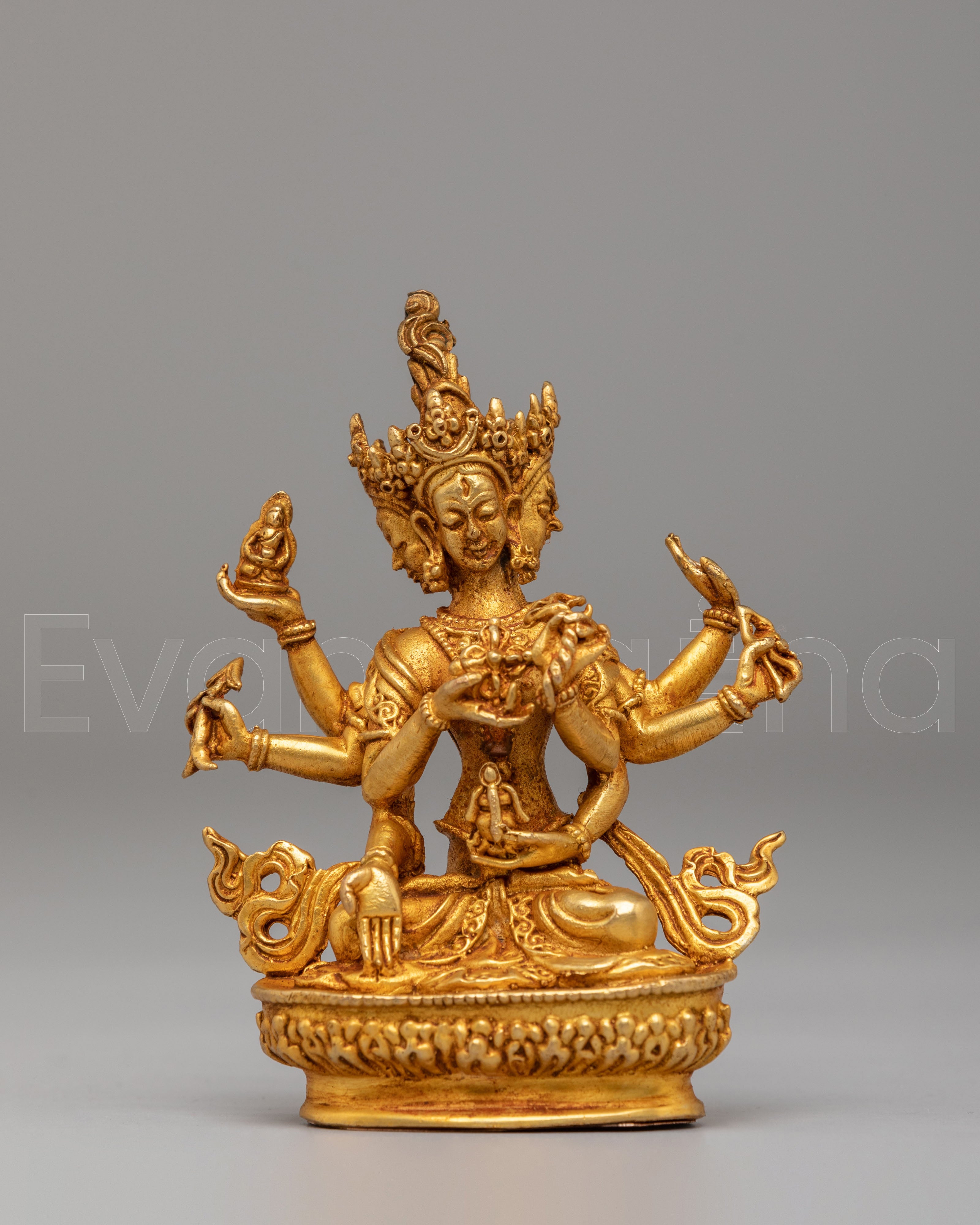 Buddhist Protective Goddess Namgyalma Statue