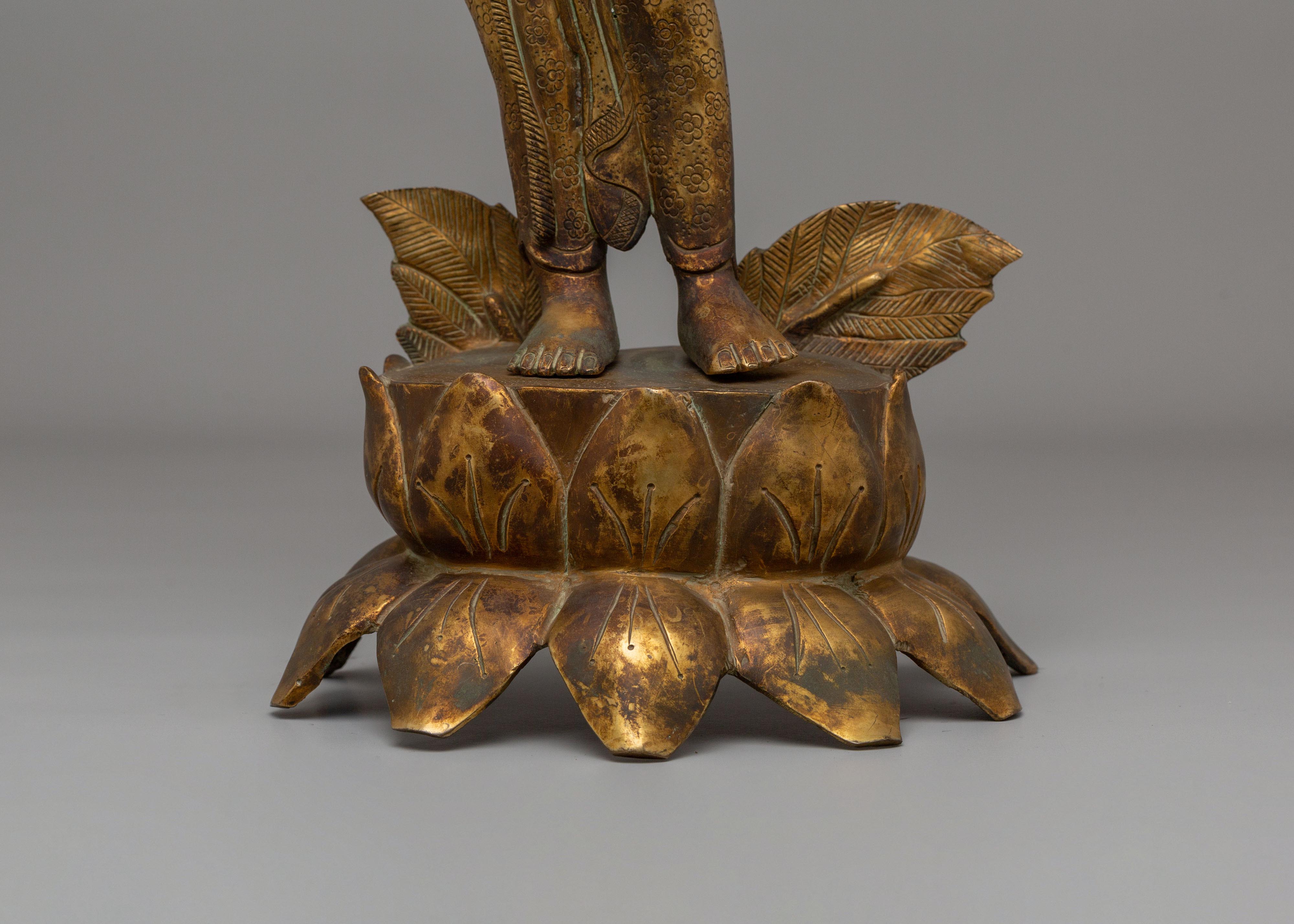 Maya Devi Mother Buddha Statue | Tibetan Sculpture