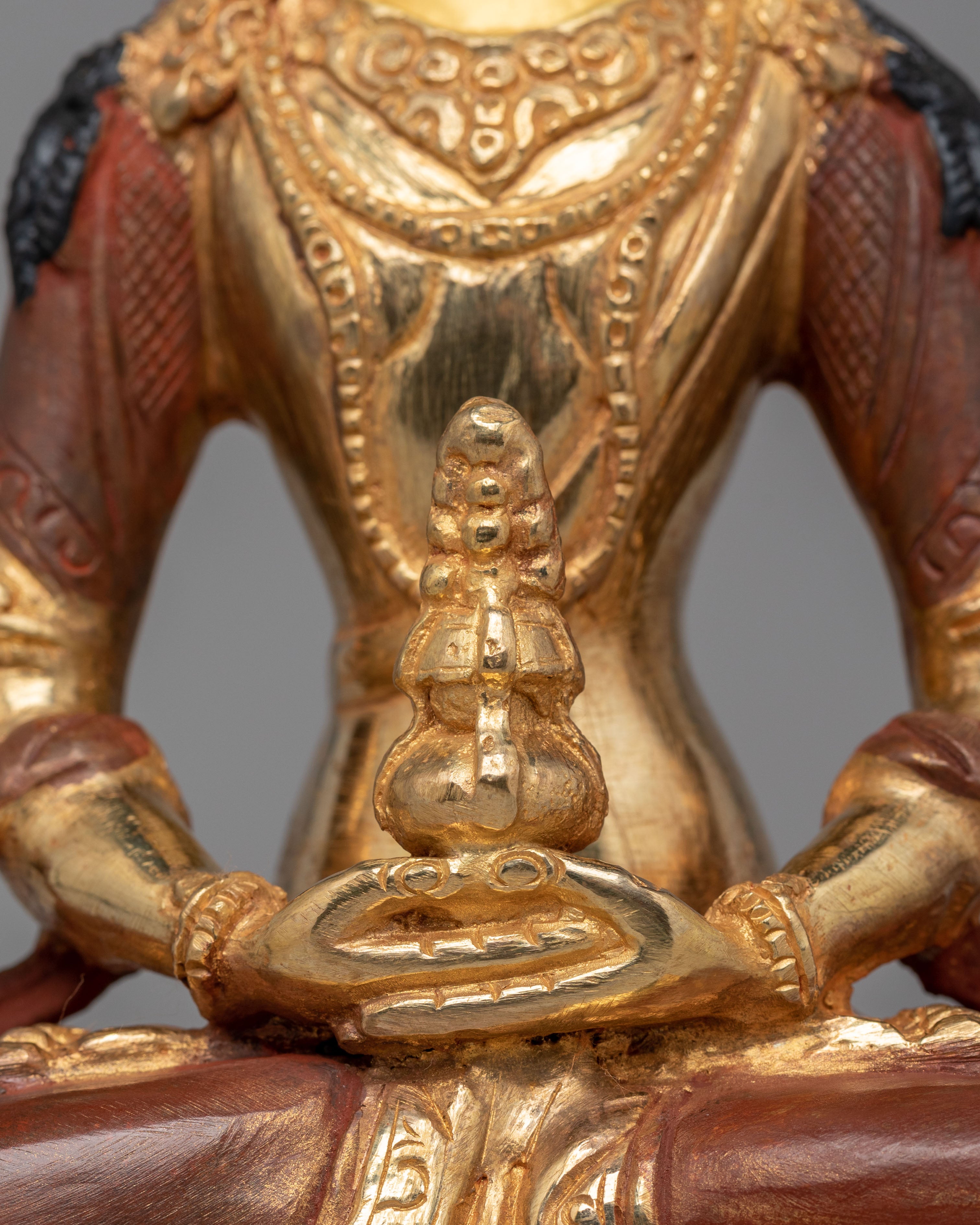 Tibetan Amitayus Buddha Sculpture | A Sacred Symbol of Longevity and Blessings