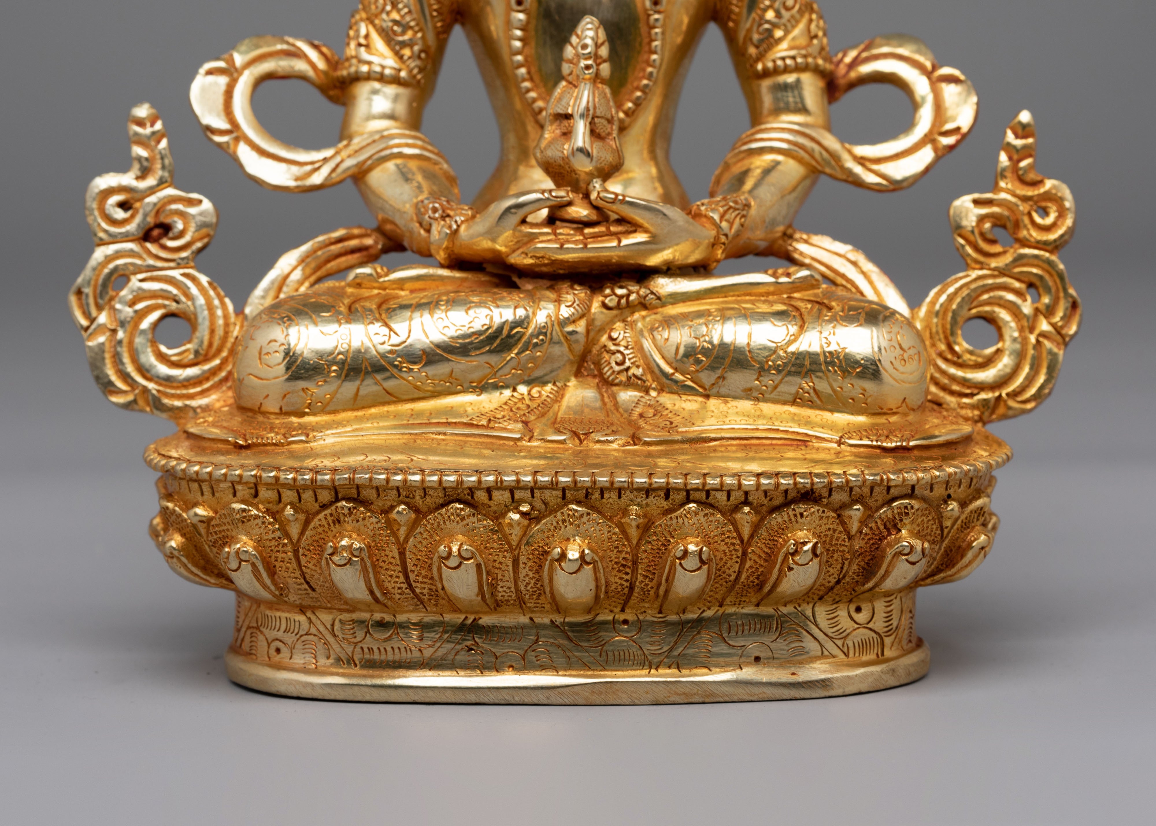 Longevity Amitayus Statue | Tibetan Buddha of Infinite Life