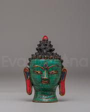 Buddha Head Sculpture