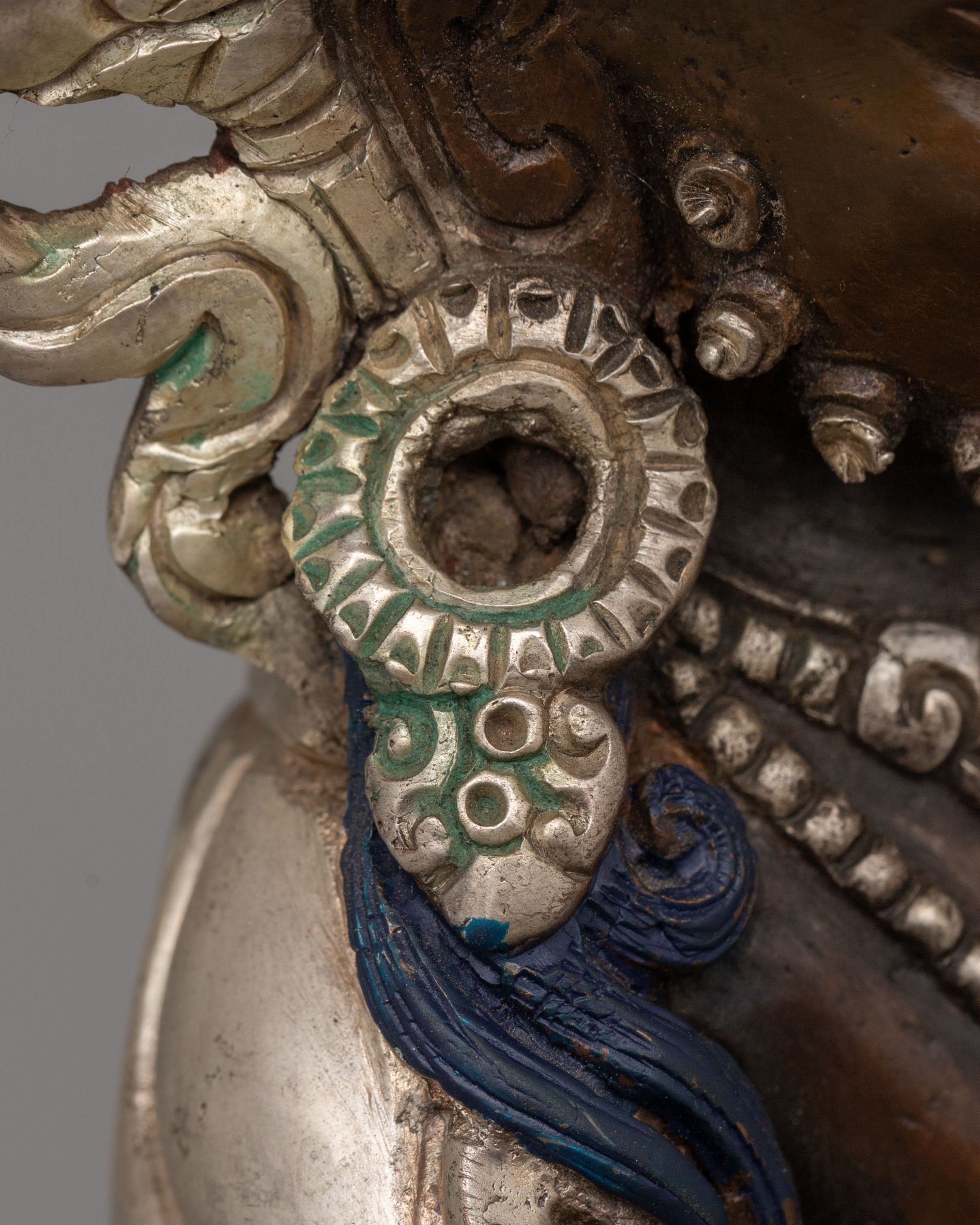 Wealth Lord Jambhala Statue | Sacred Tibetan Sculpture for Abundance