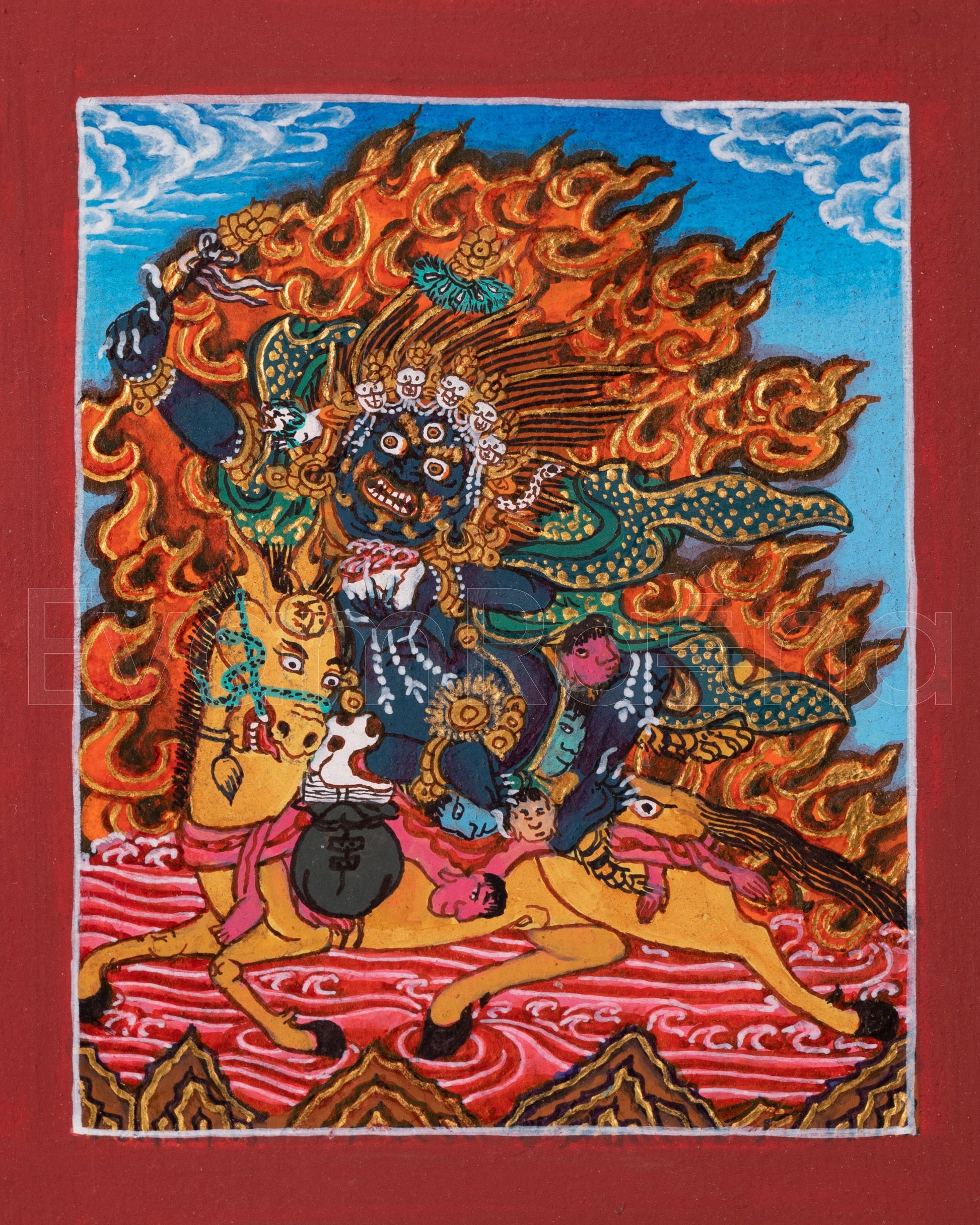 Palden Lhamo Thangka Locket