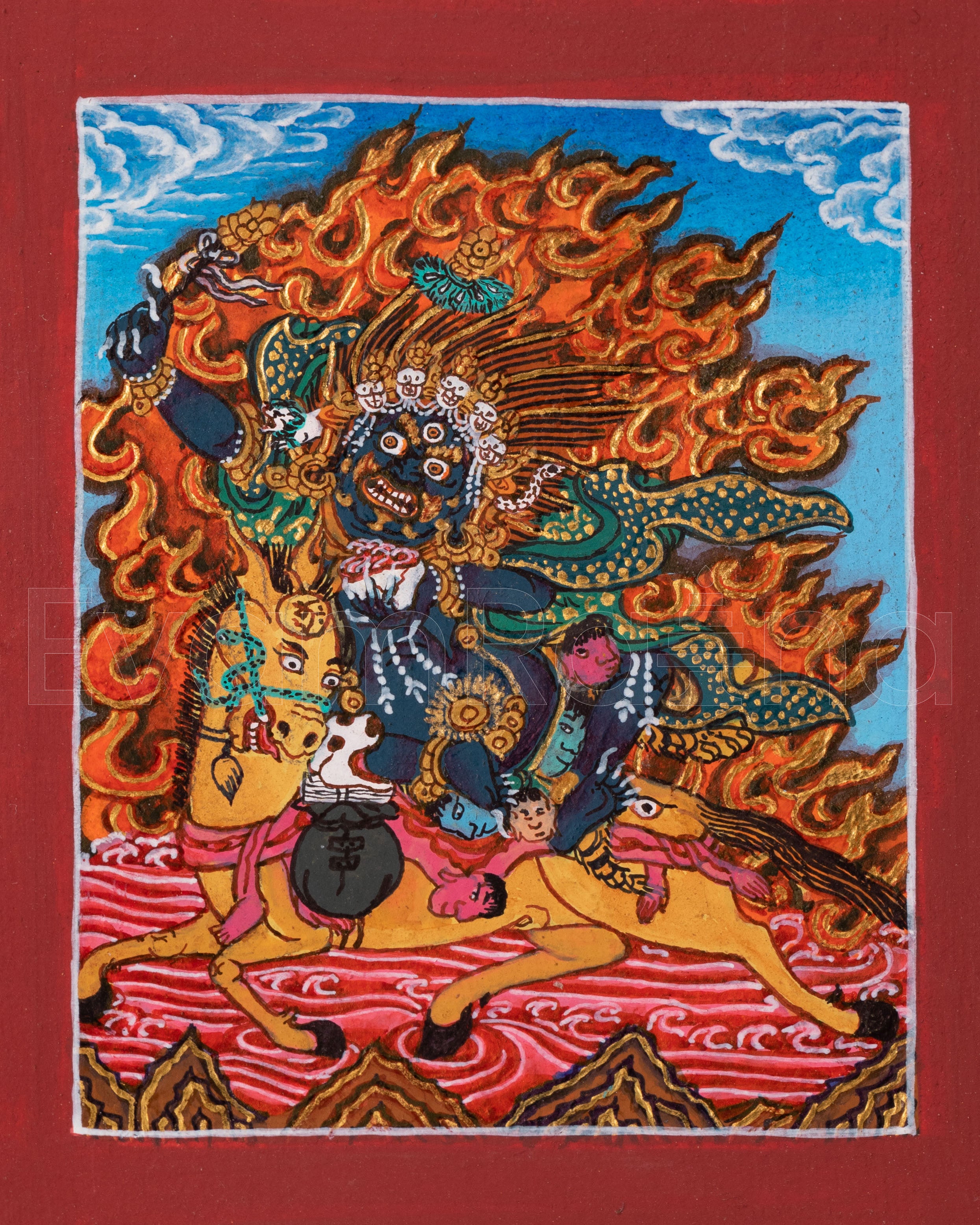 Palden Lhamo Thangka Locket