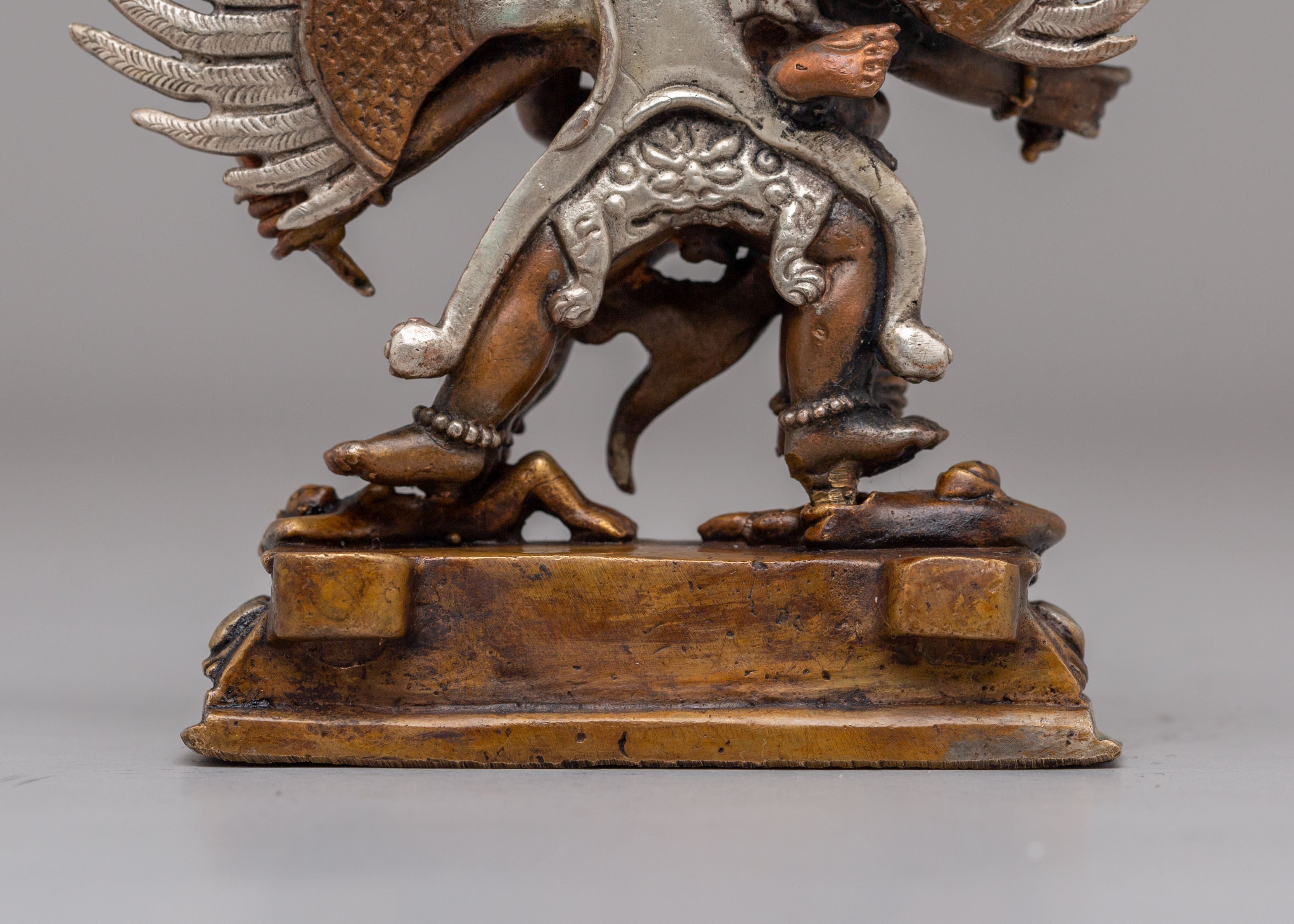 Machine Made Hayagriva with Consort Statue | Wrathful Deity Sculpture