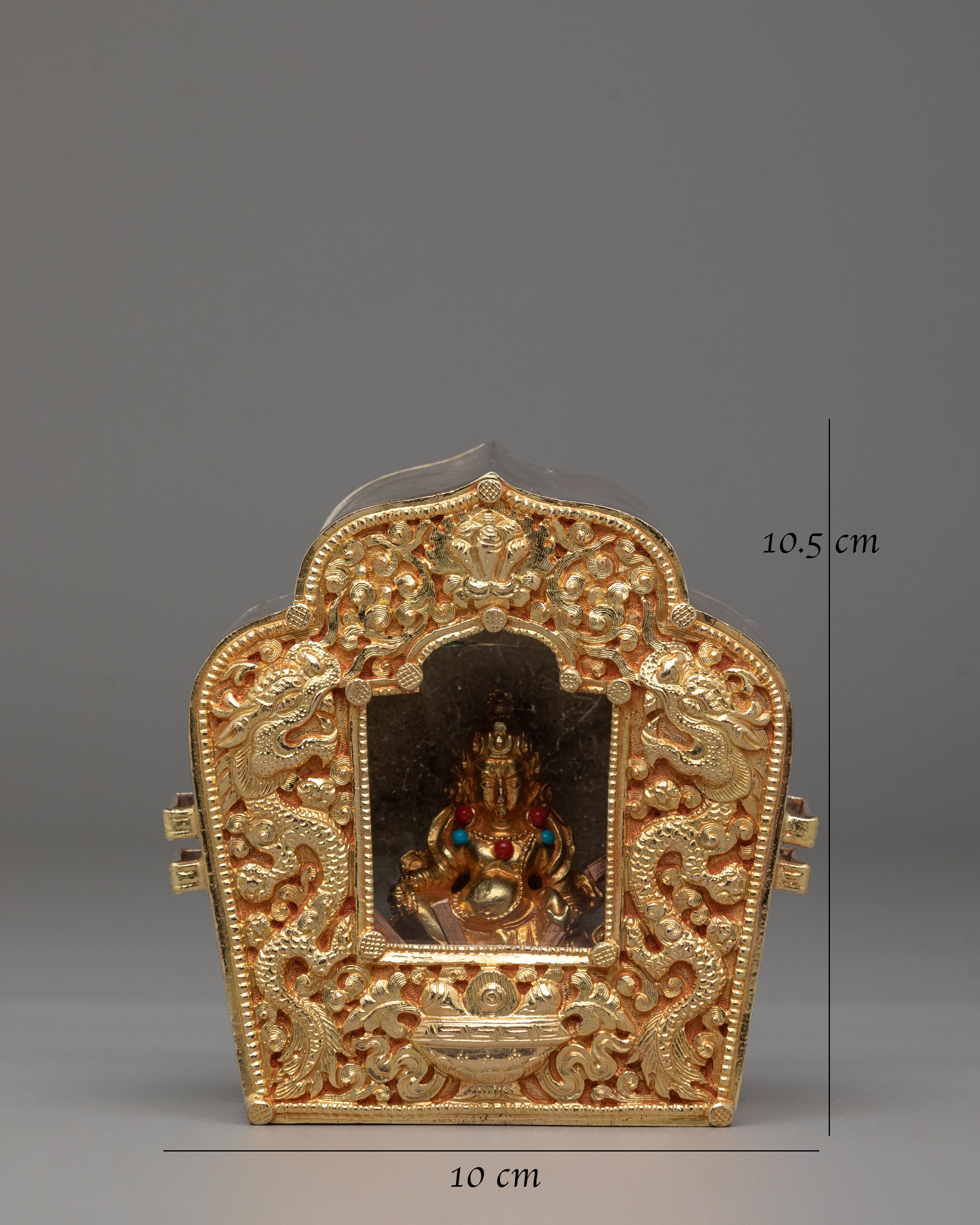 Sacred Altar Ghau Box | Tibetan Ritual Shrine