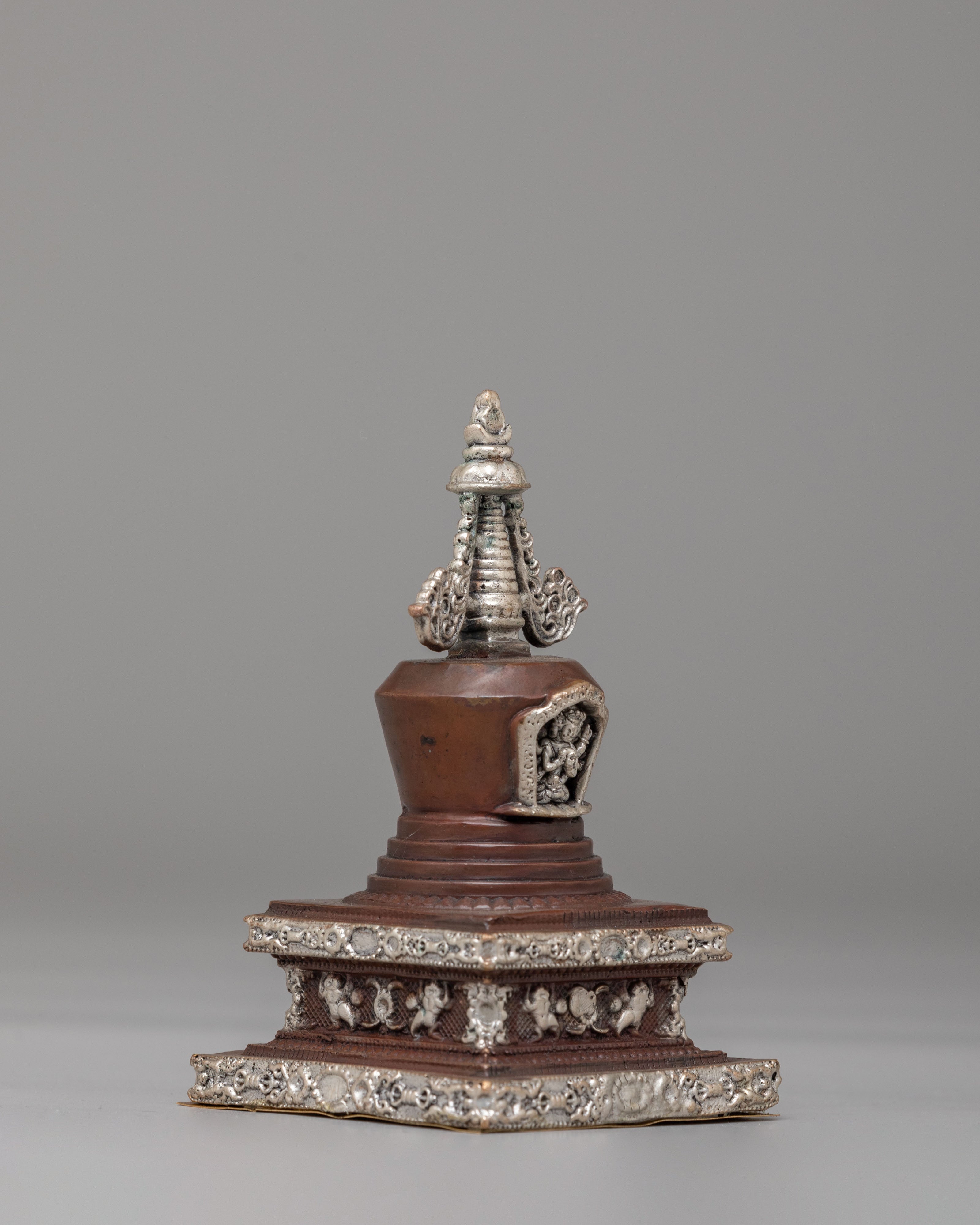 Tibetan Altar Stupa of Complete Victory | Spiritual Decor for Meditation
