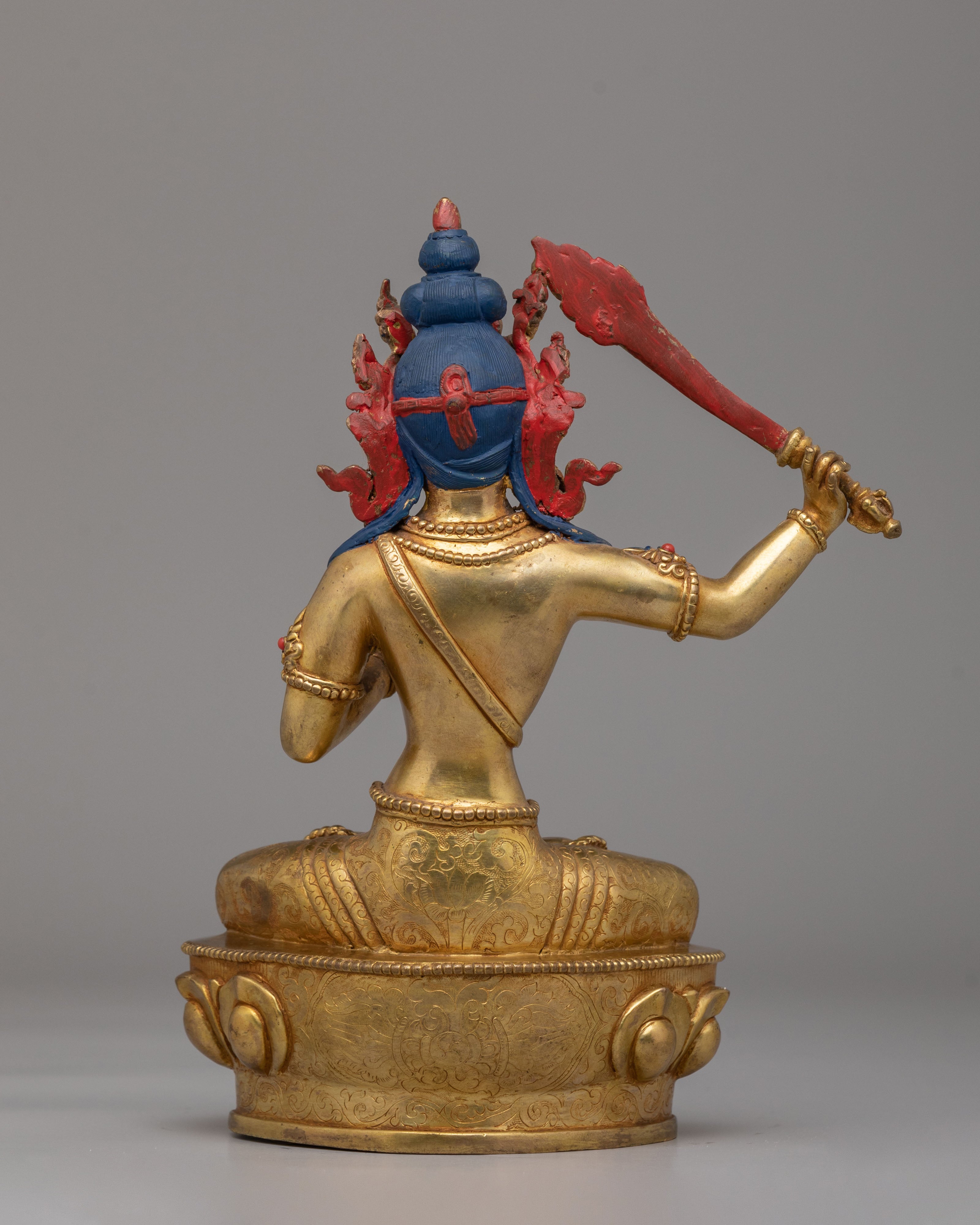 Bodhisattva Manjushri Deity Statue | A Symbol of Wisdom and Enlightenment