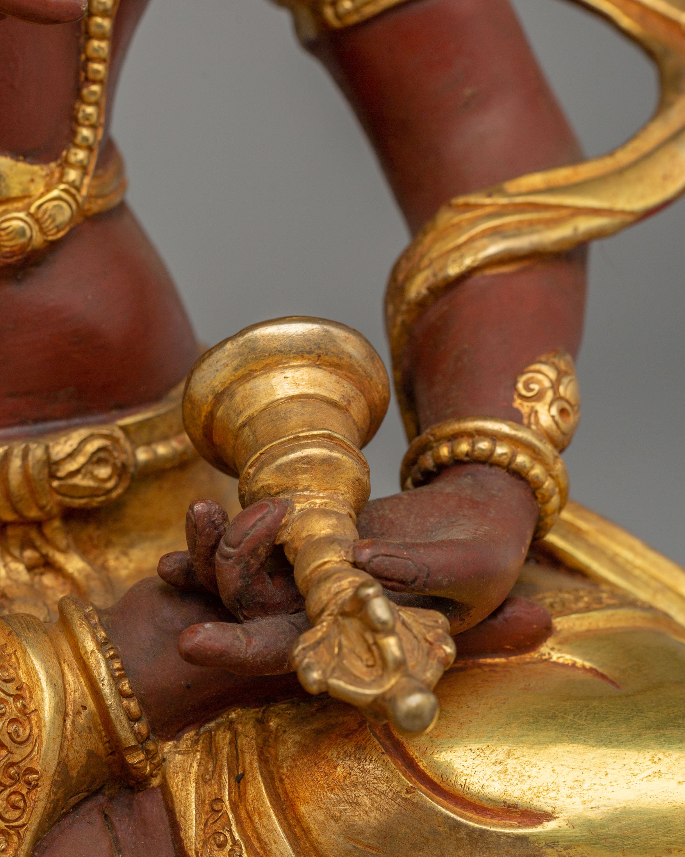 Handmade Purification Deity Vajrasattva Statue | Spiritual Meditation Decor